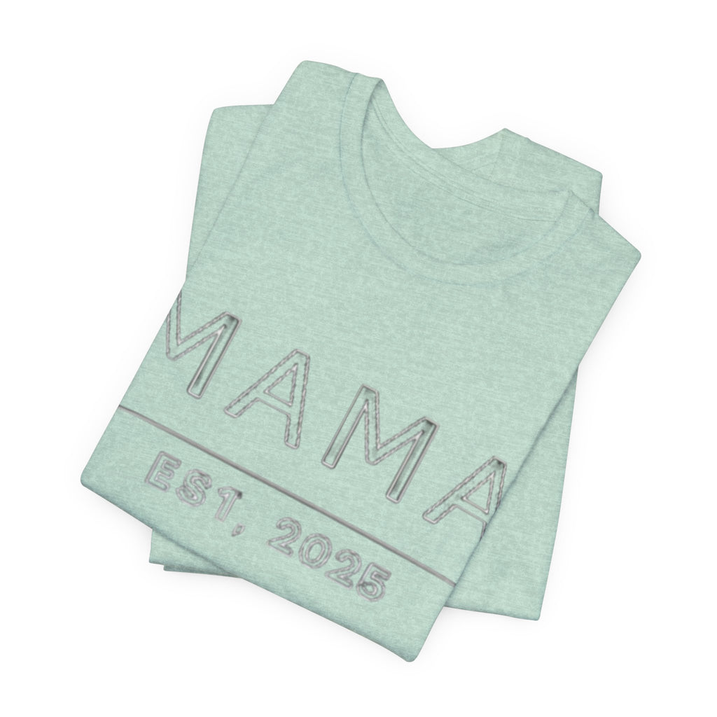 New Mom Cotton Graphic Tee