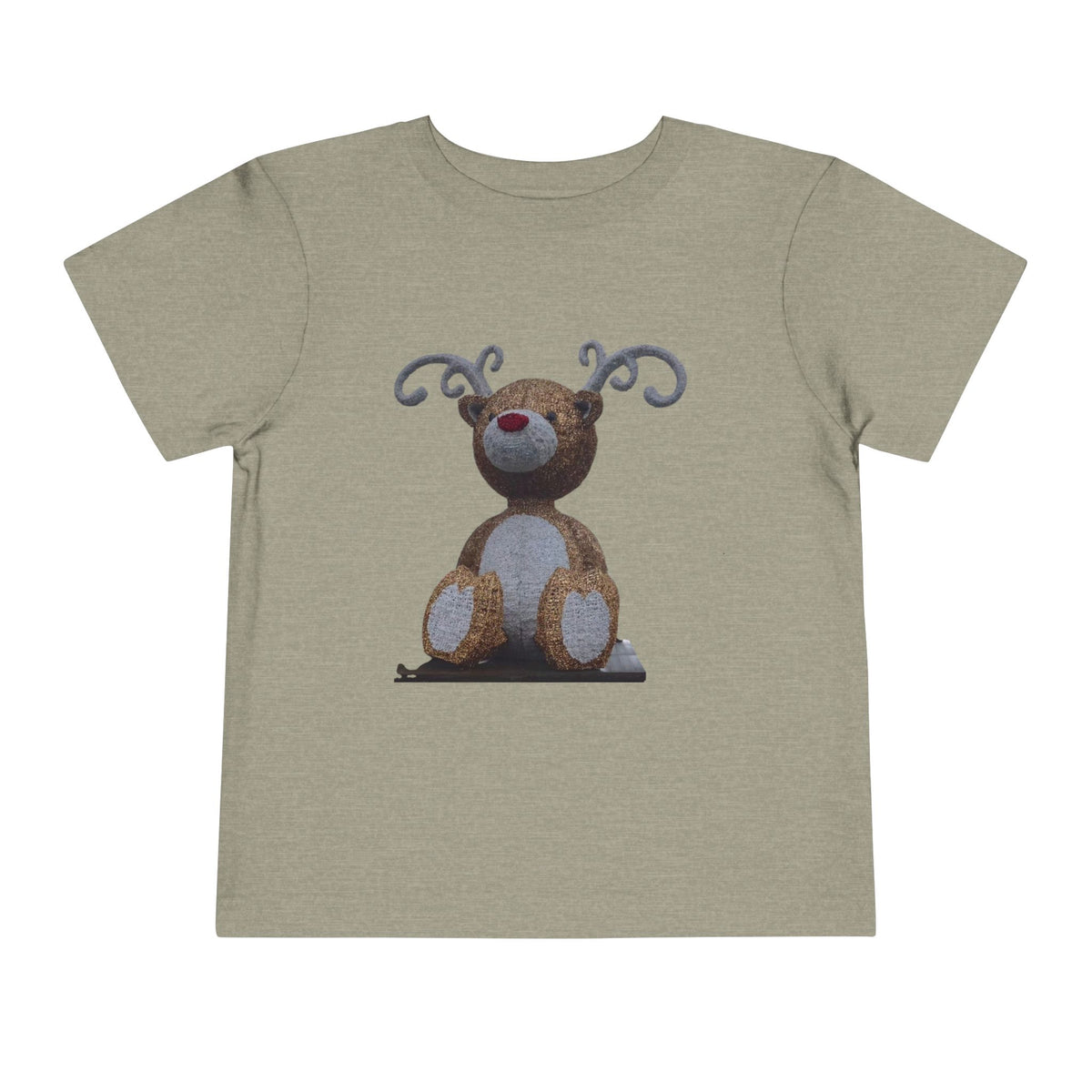 Toddler Tee — Cute Reindeer Stuffed Animal Graphic