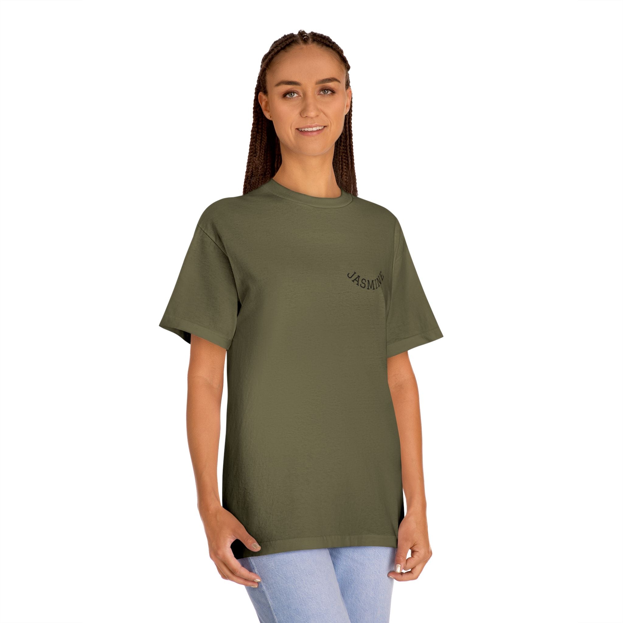 Midweight Cotton Logo Tee