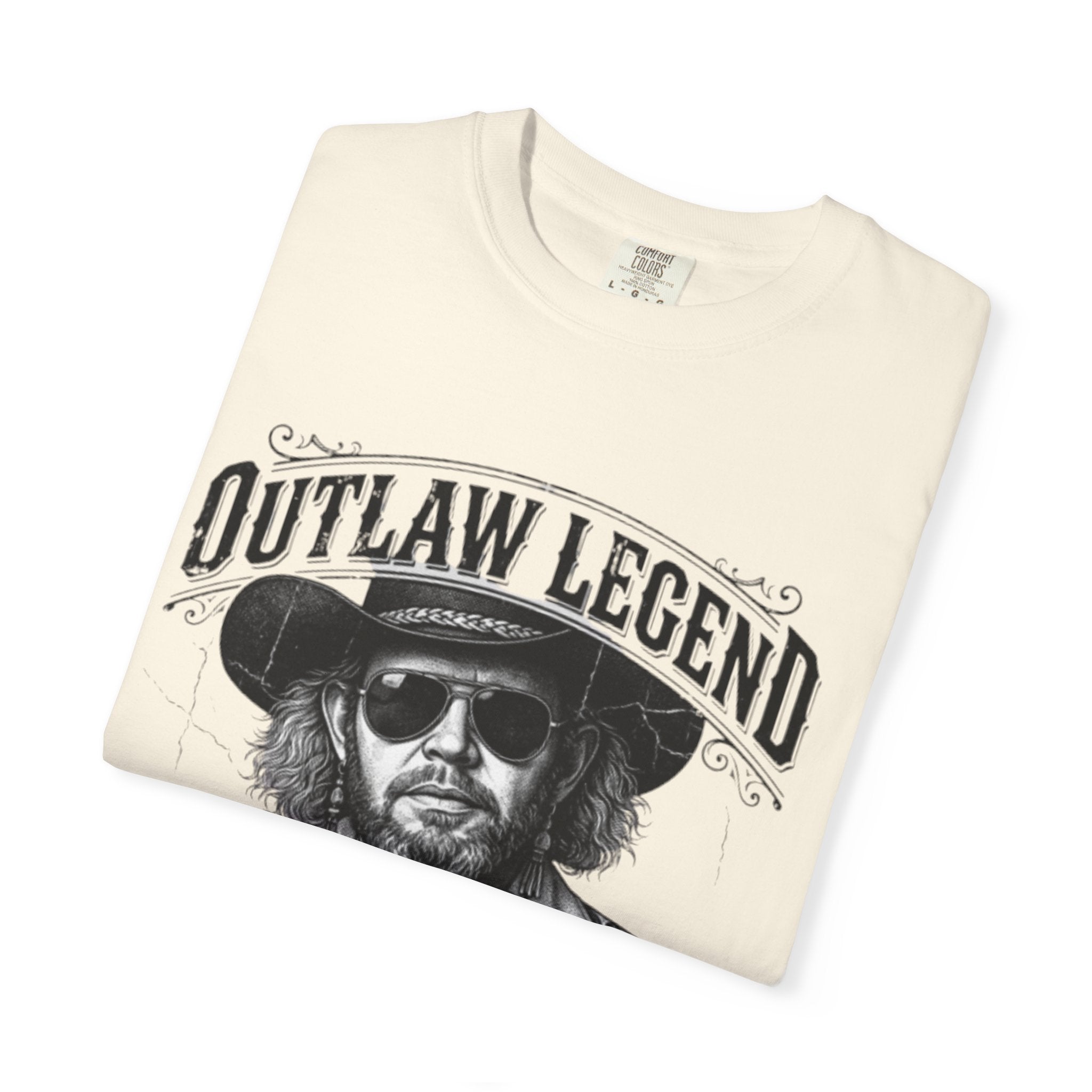 Outlaw Legend Tribute T-Shirt — David Allan Coe Memorial Graphic Tee