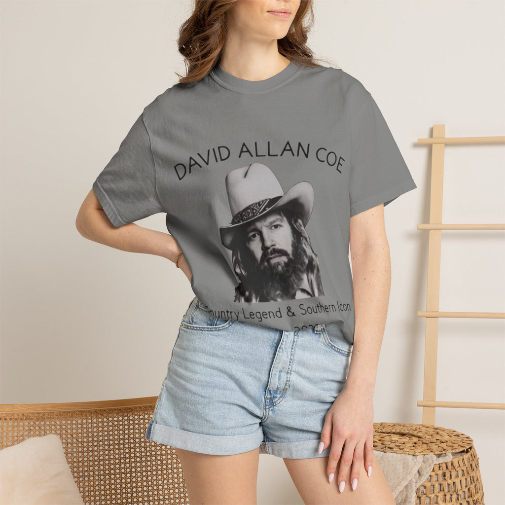 David Allan Coe Tribute T-Shirt – Country Legend Memorial