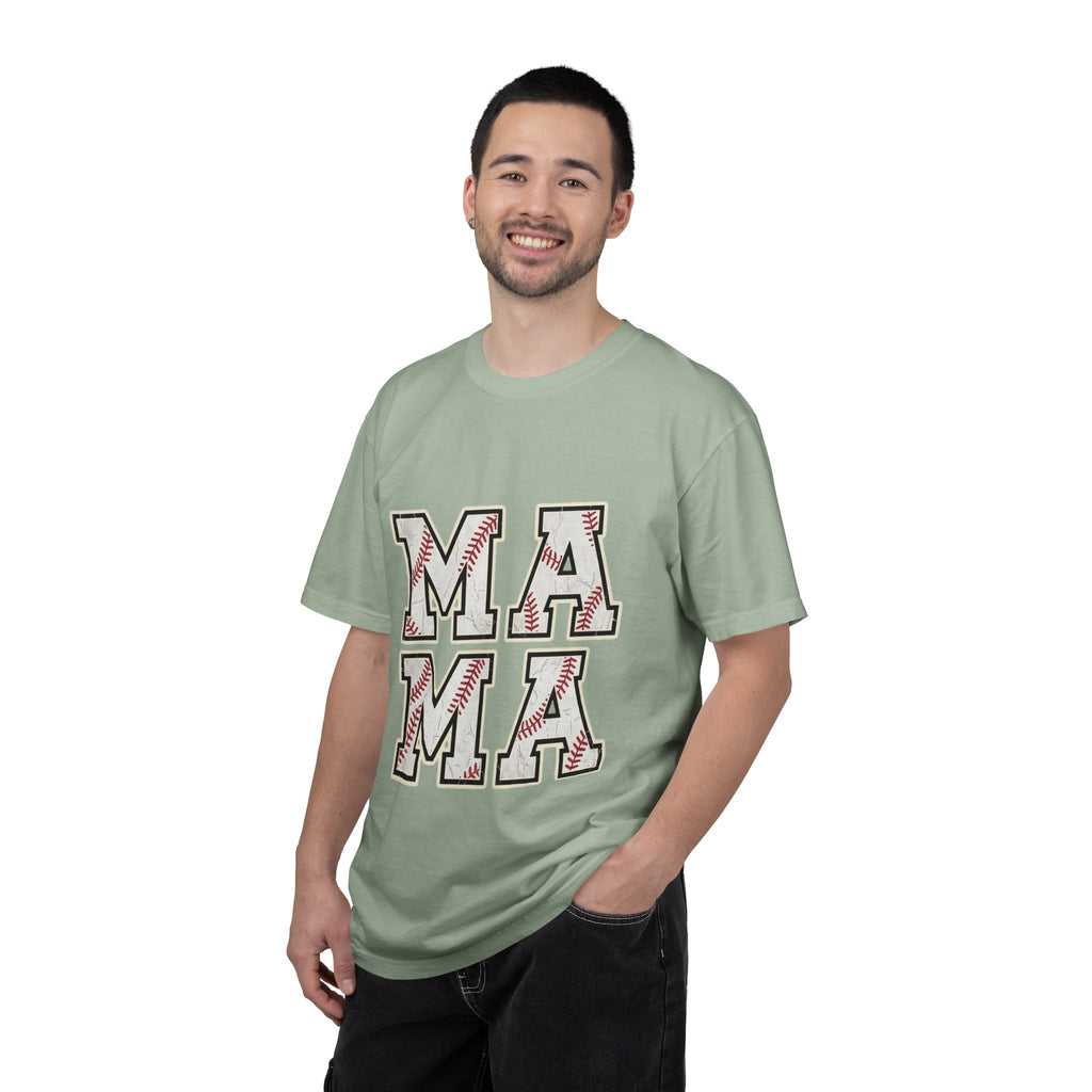 Vintage Cotton Baseball Mom Tee