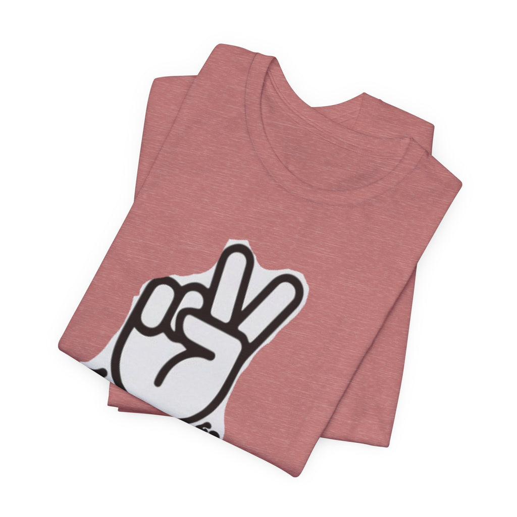 Mom Life Peace Sign T-Shirt
