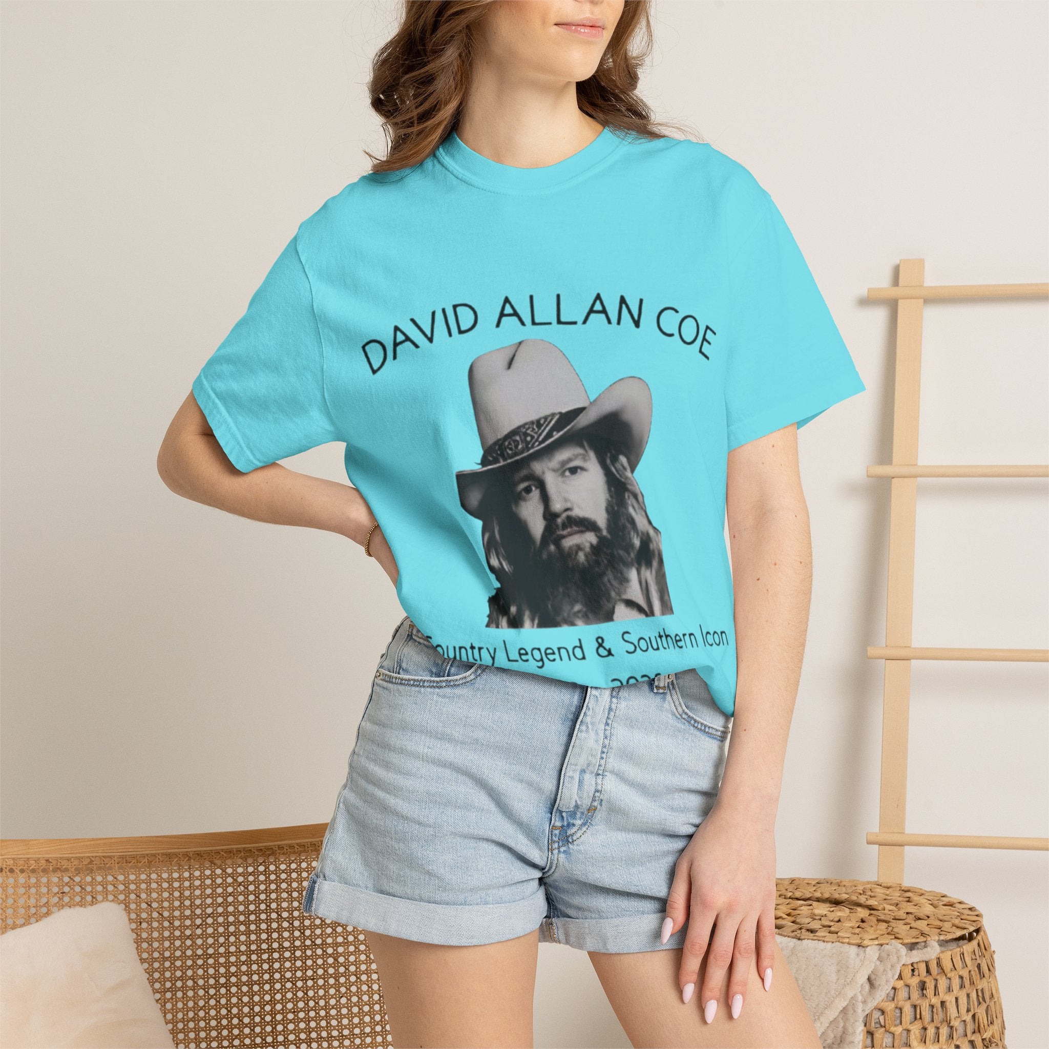 David Allan Coe Tribute T-Shirt – Country Legend Memorial