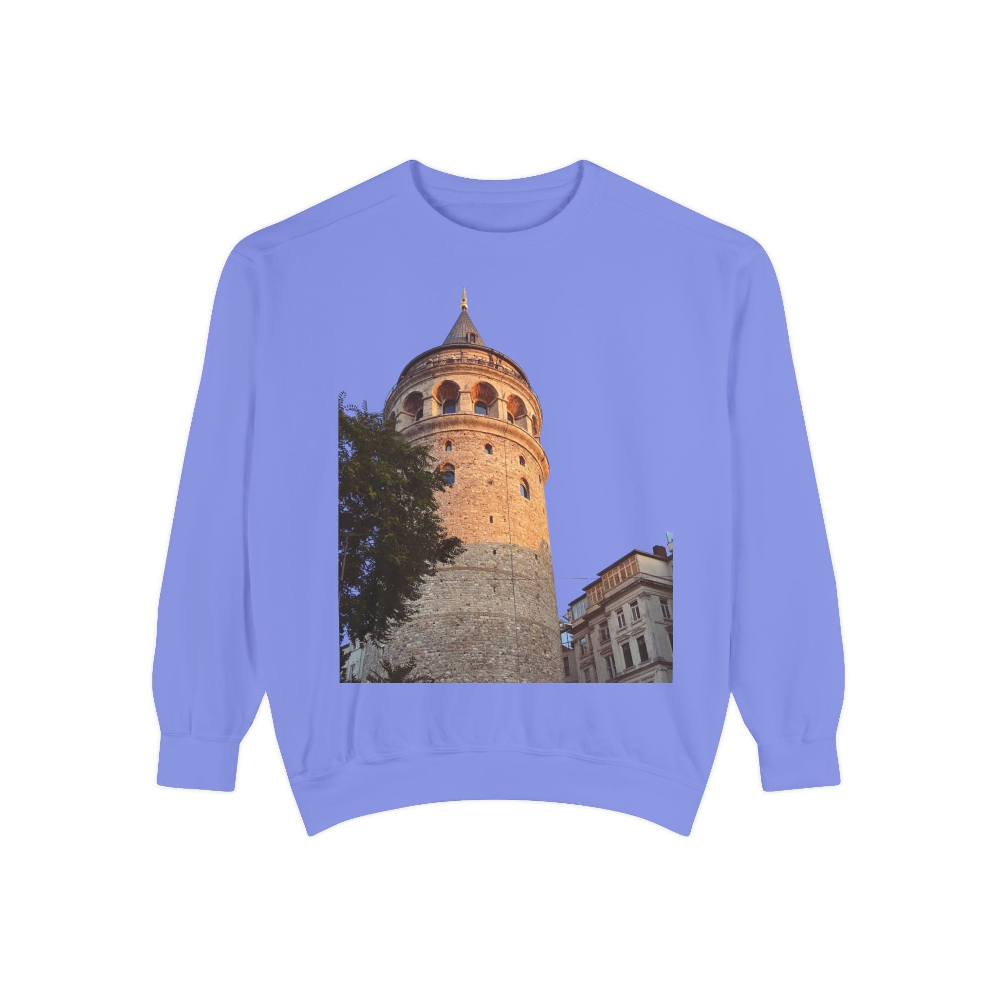 Garment-Dyed Cotton Sweatshirt