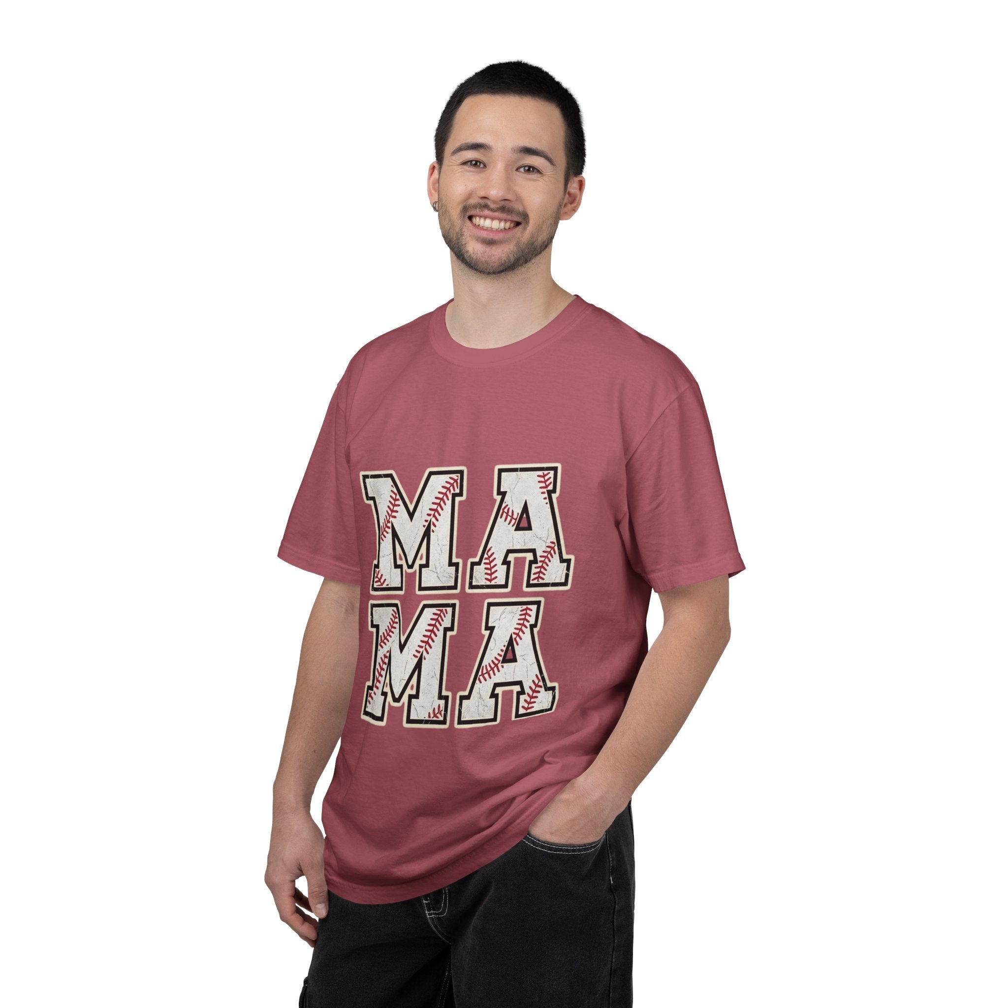 Vintage Cotton Baseball Mom Tee