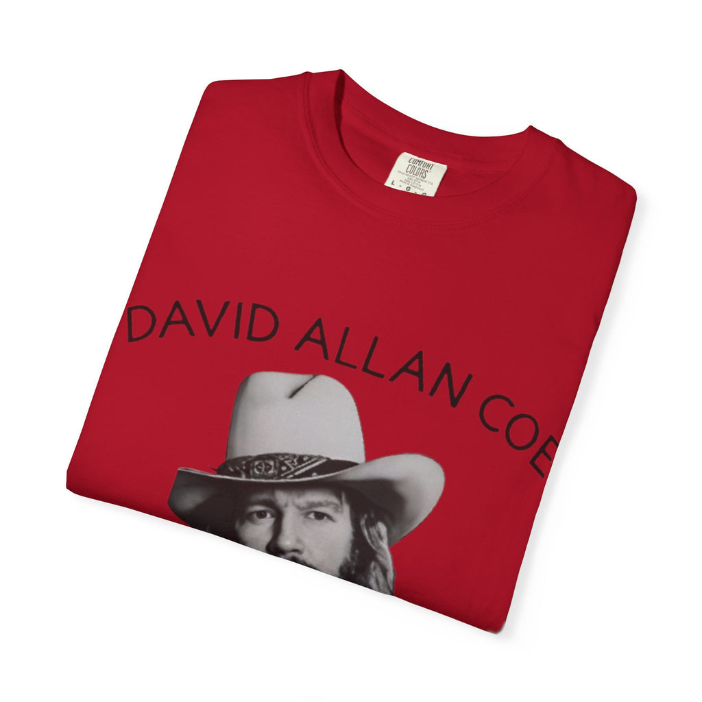 David Allan Coe Tribute T-Shirt – Vintage Cotton Memorial Tee