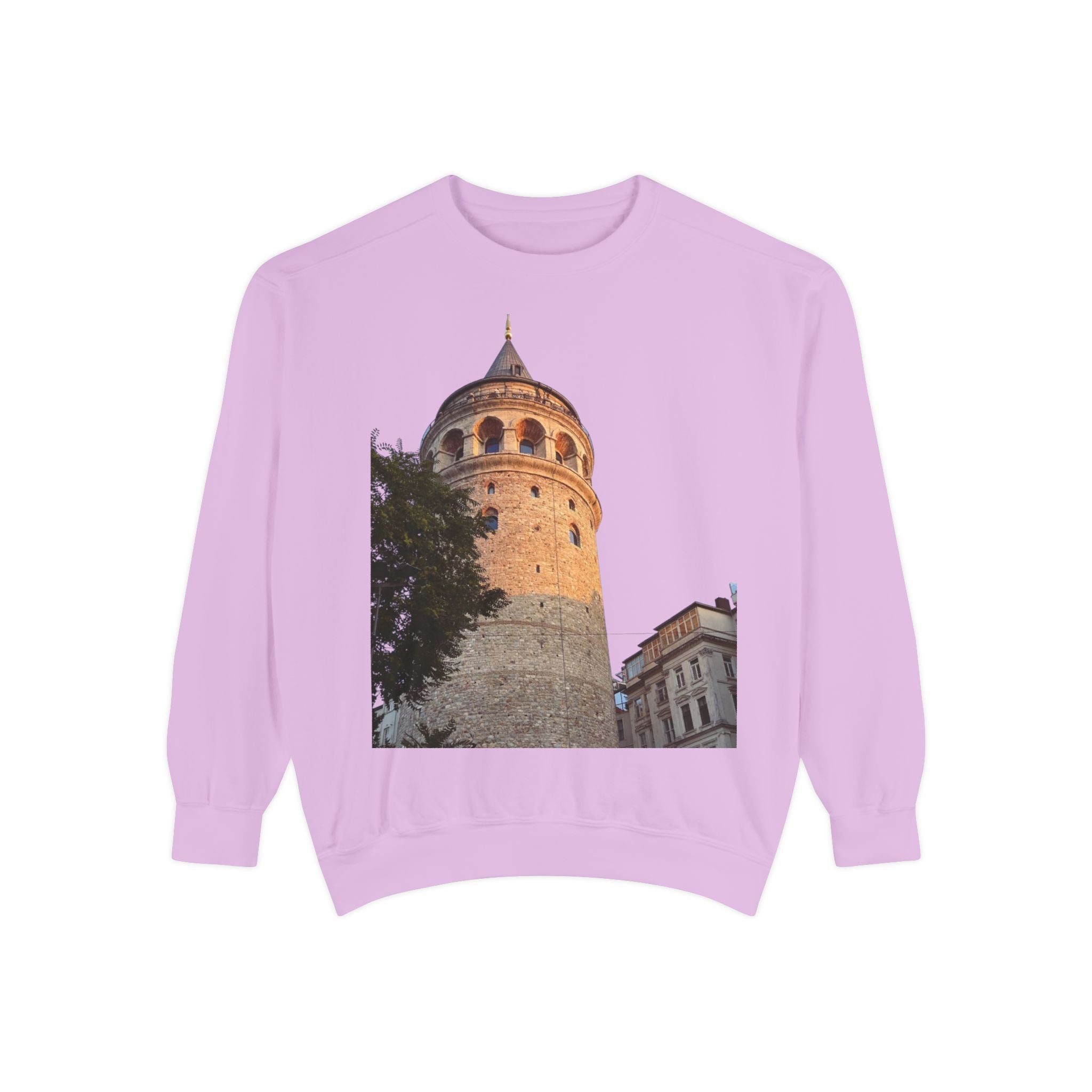 Garment-Dyed Cotton Sweatshirt