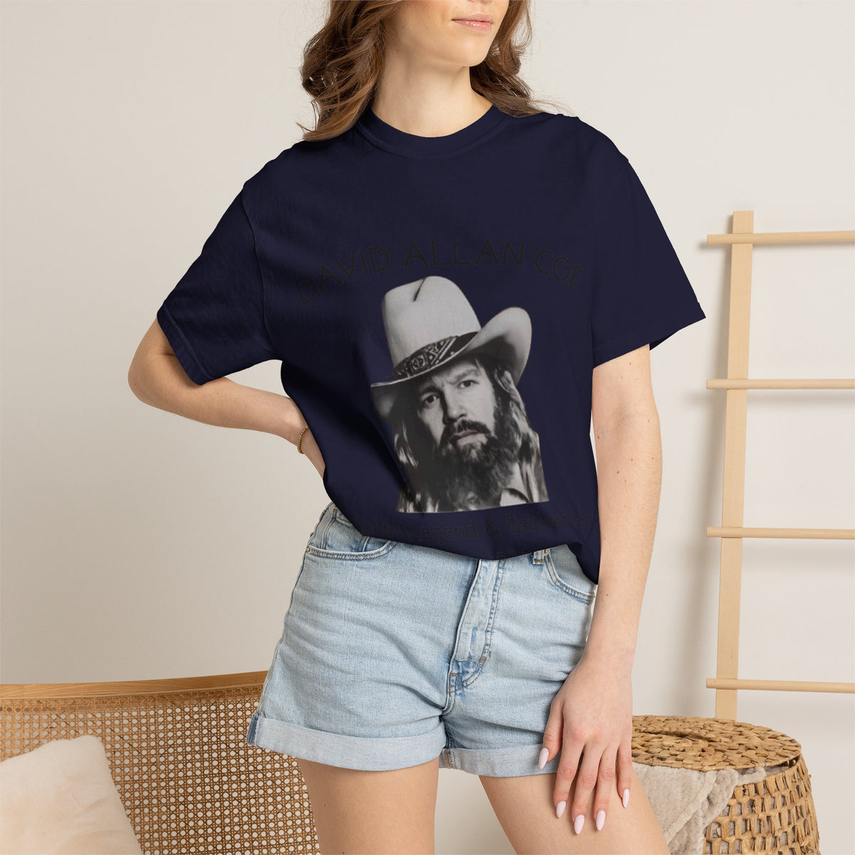 David Allan Coe Tribute T-Shirt — Country Legend Memorial Tee (1939–2026)