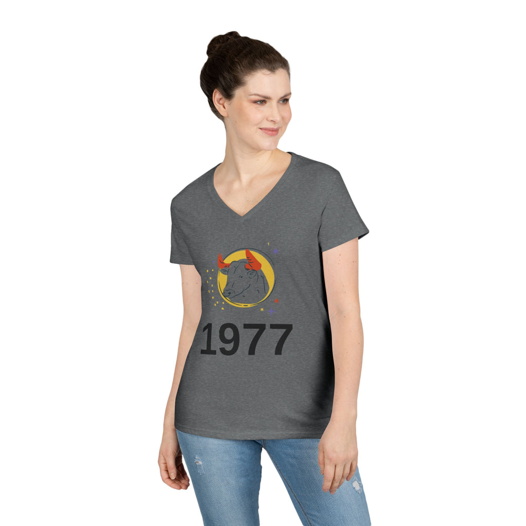 1977 Taurus Cotton V-Neck