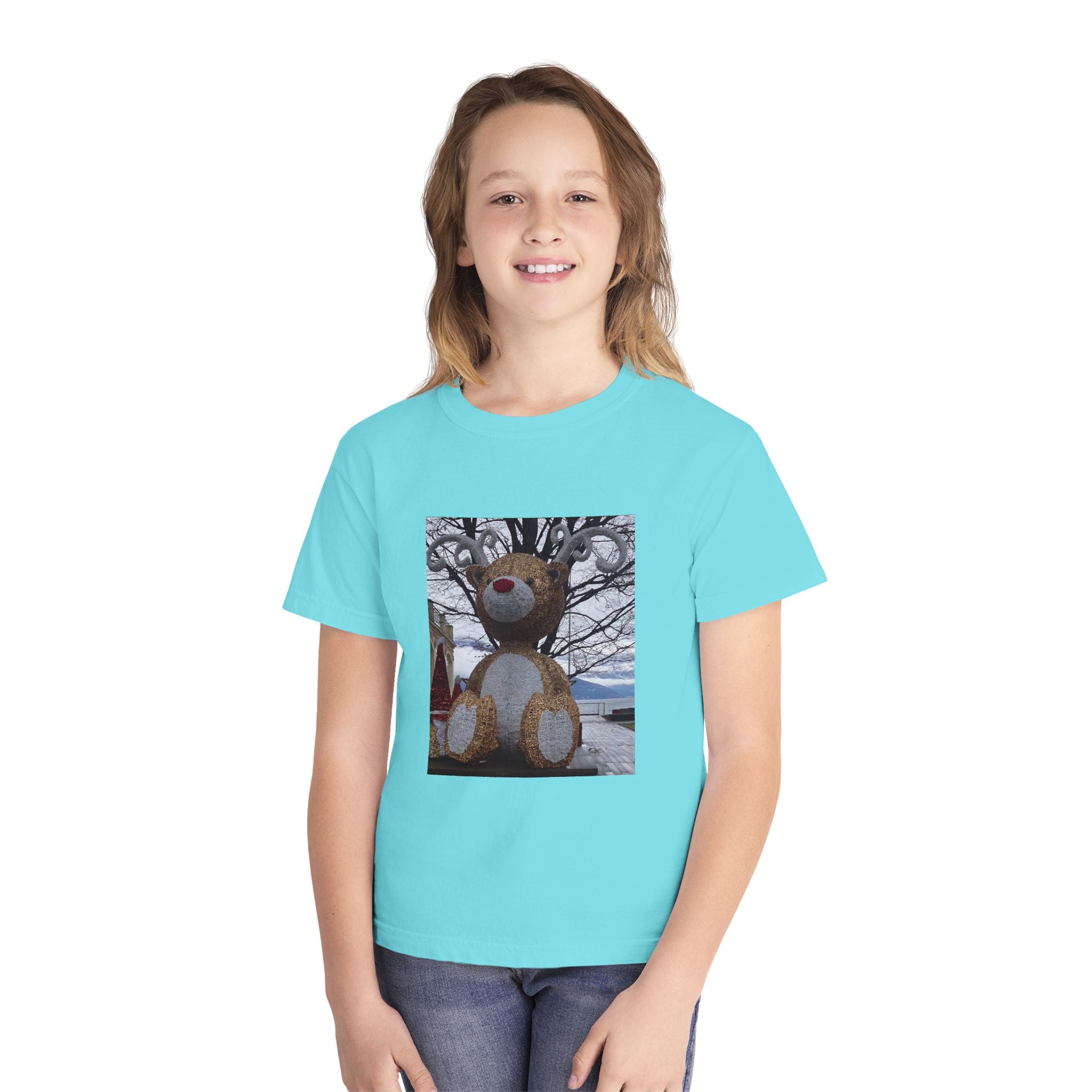 Kids Reindeer Cotton Tee