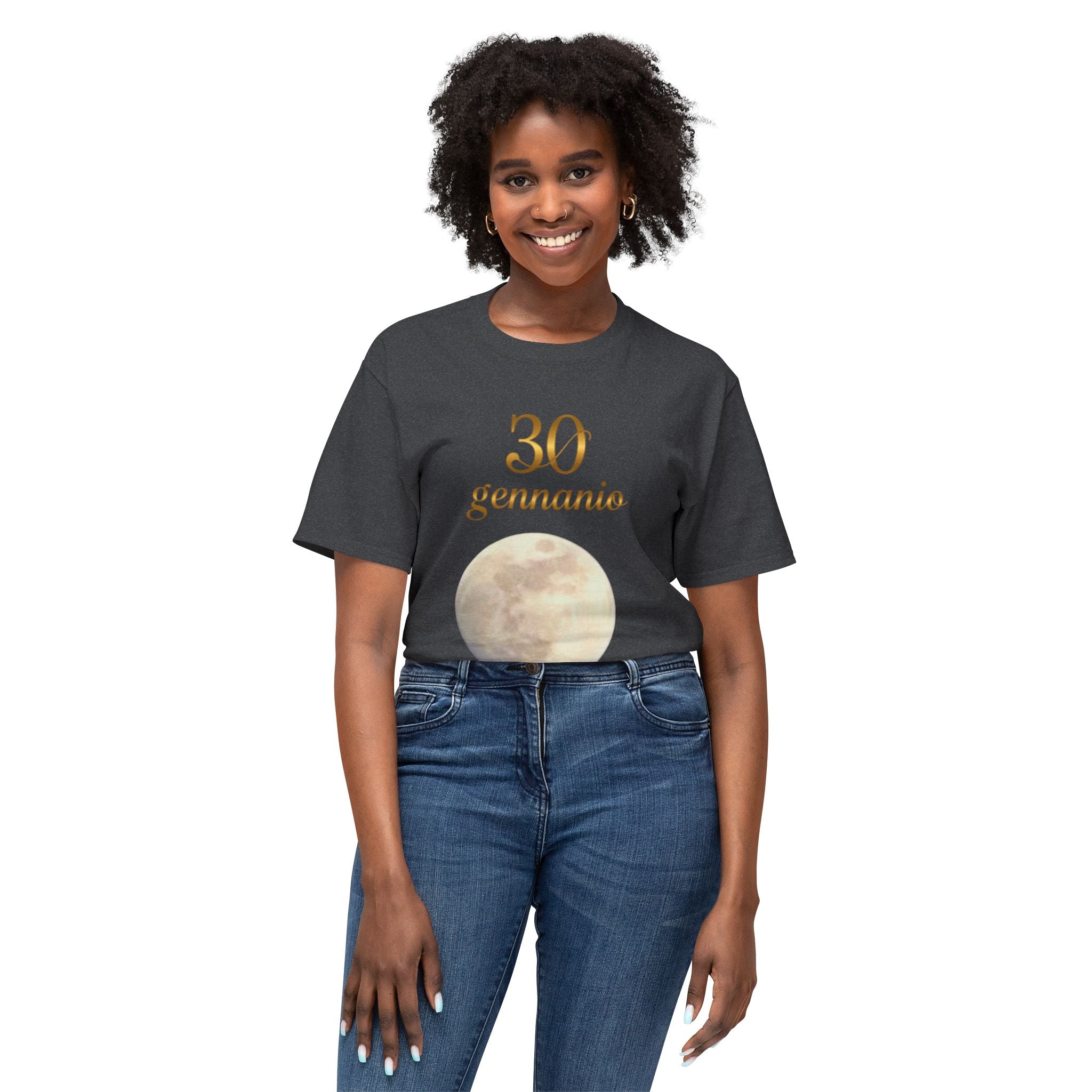 Moon Graphic Cotton Tee