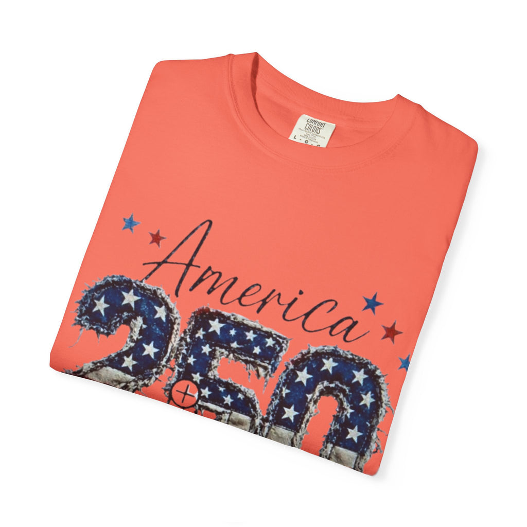 America 250 T-Shirt — 1776–2026 Stars & Stripes Patriotic Tee