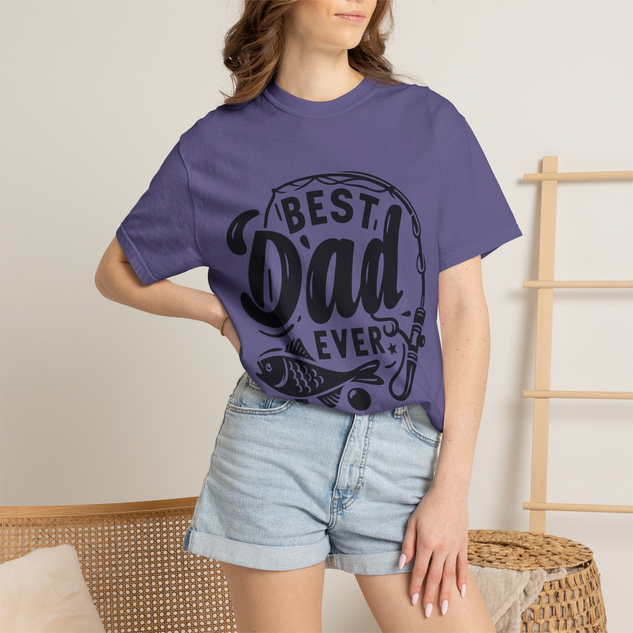 Best Dad Ever Fishing T-Shirt — Father’s Day Gift Tee