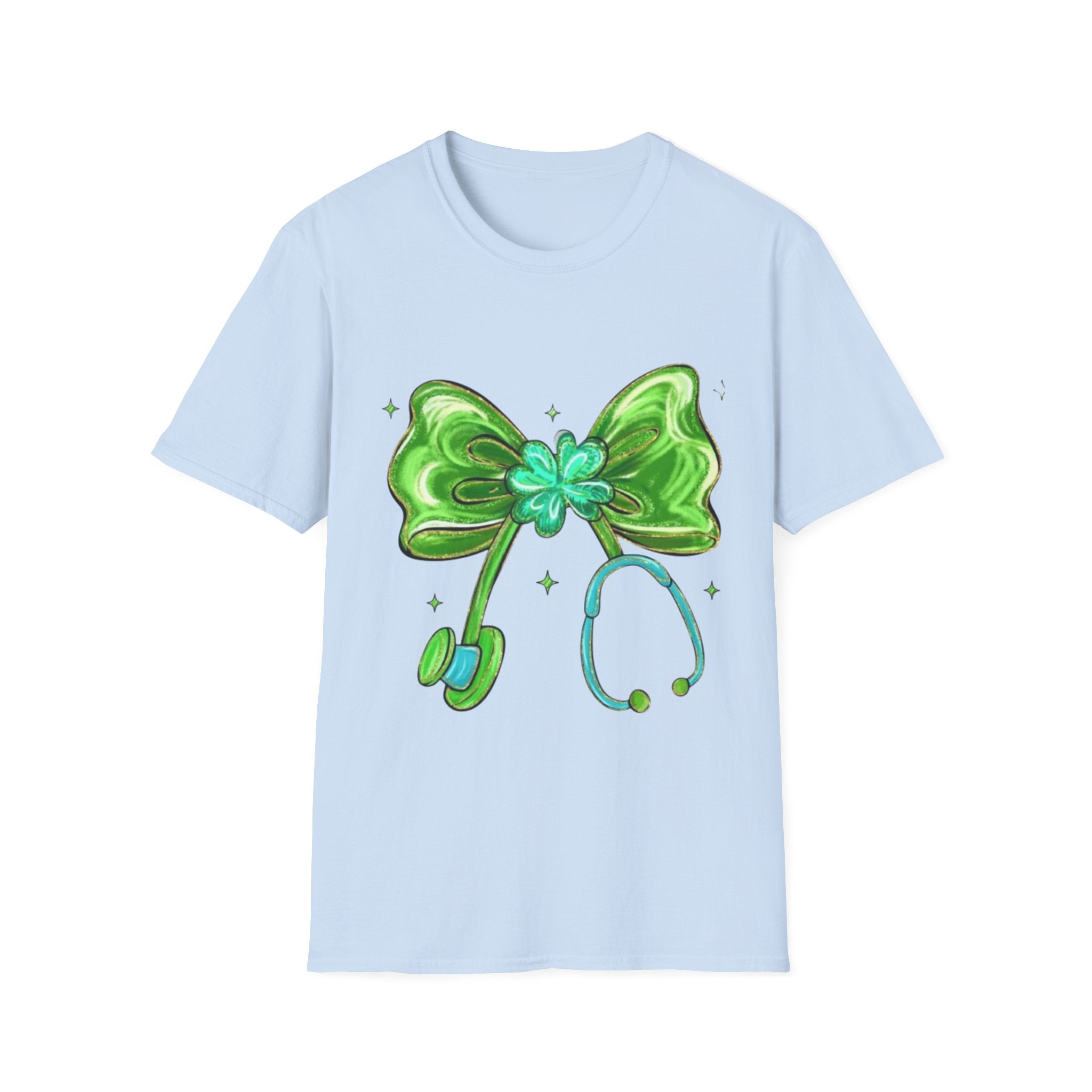 Nurse Shamrock Cotton Tee