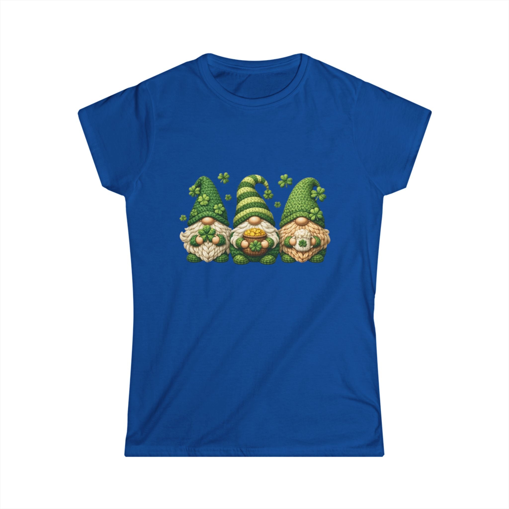 Lucky Green Gnome Cotton Tee