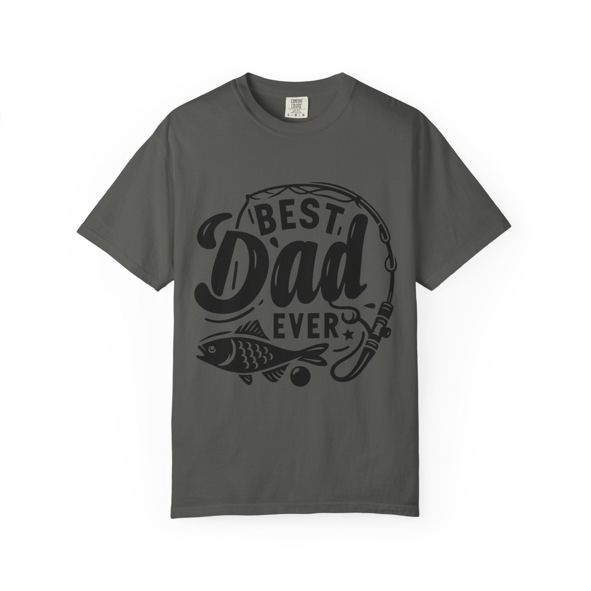 Best Dad Ever Fishing T-Shirt — Father’s Day Gift Tee