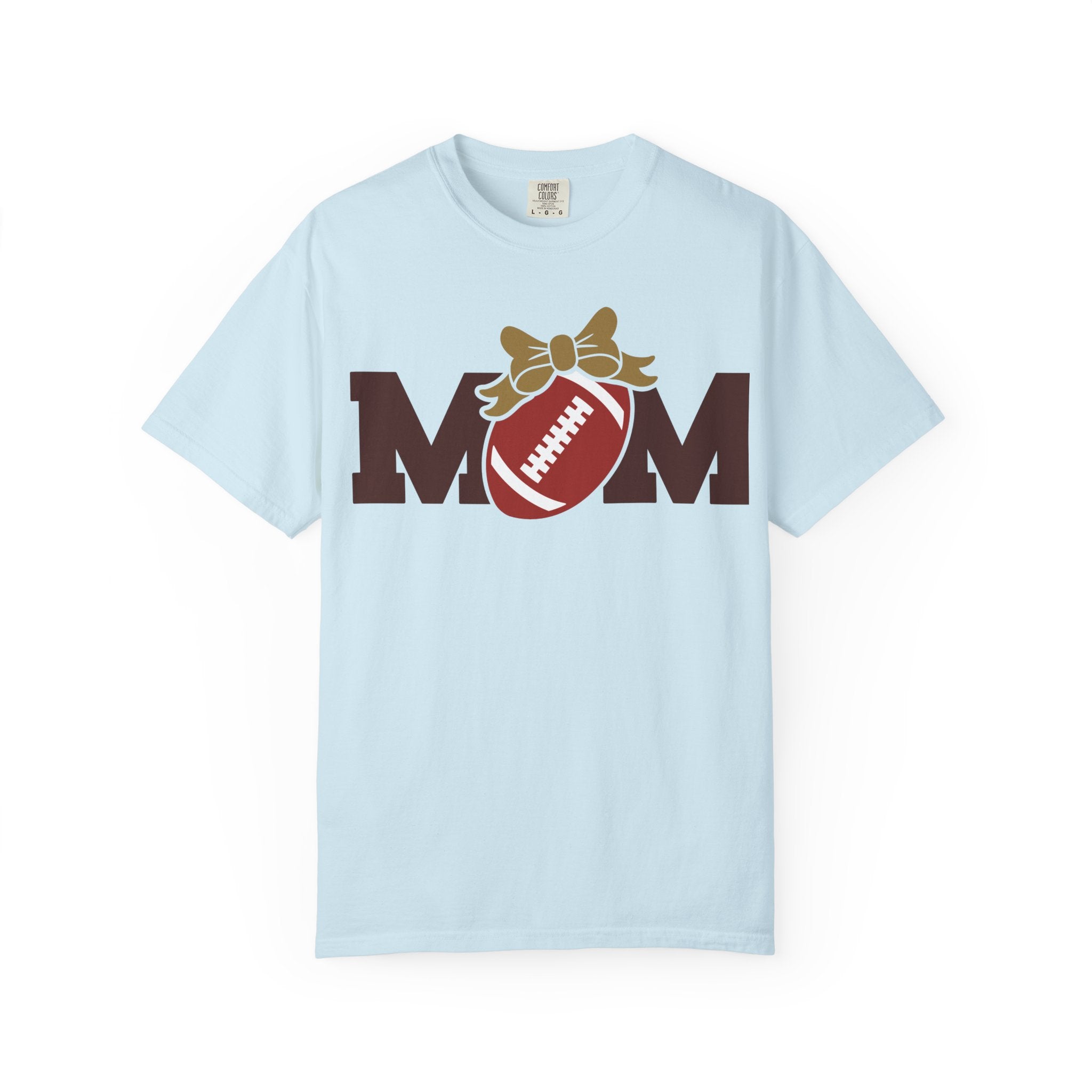Garment-Dyed Football Mom Tee
