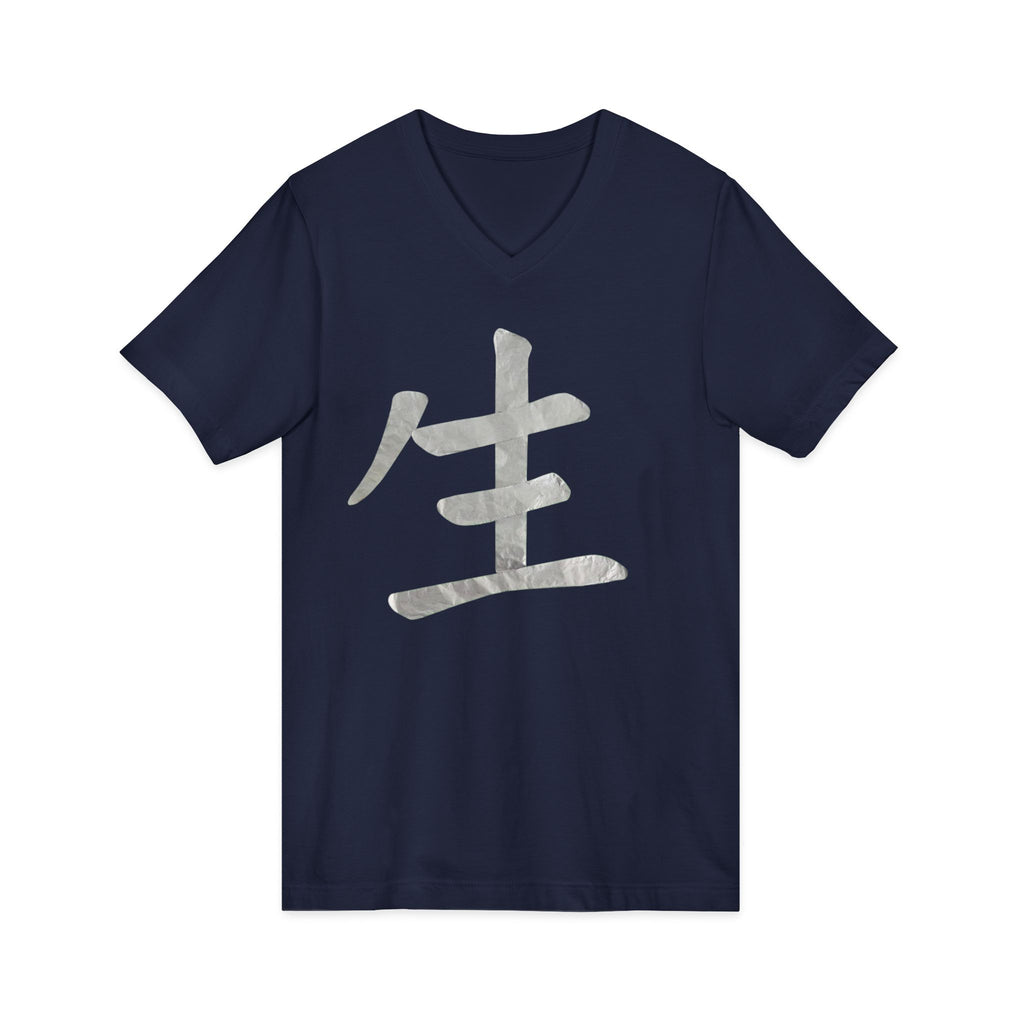 Unisex Jersey Short Sleeve V-Neck Tee
