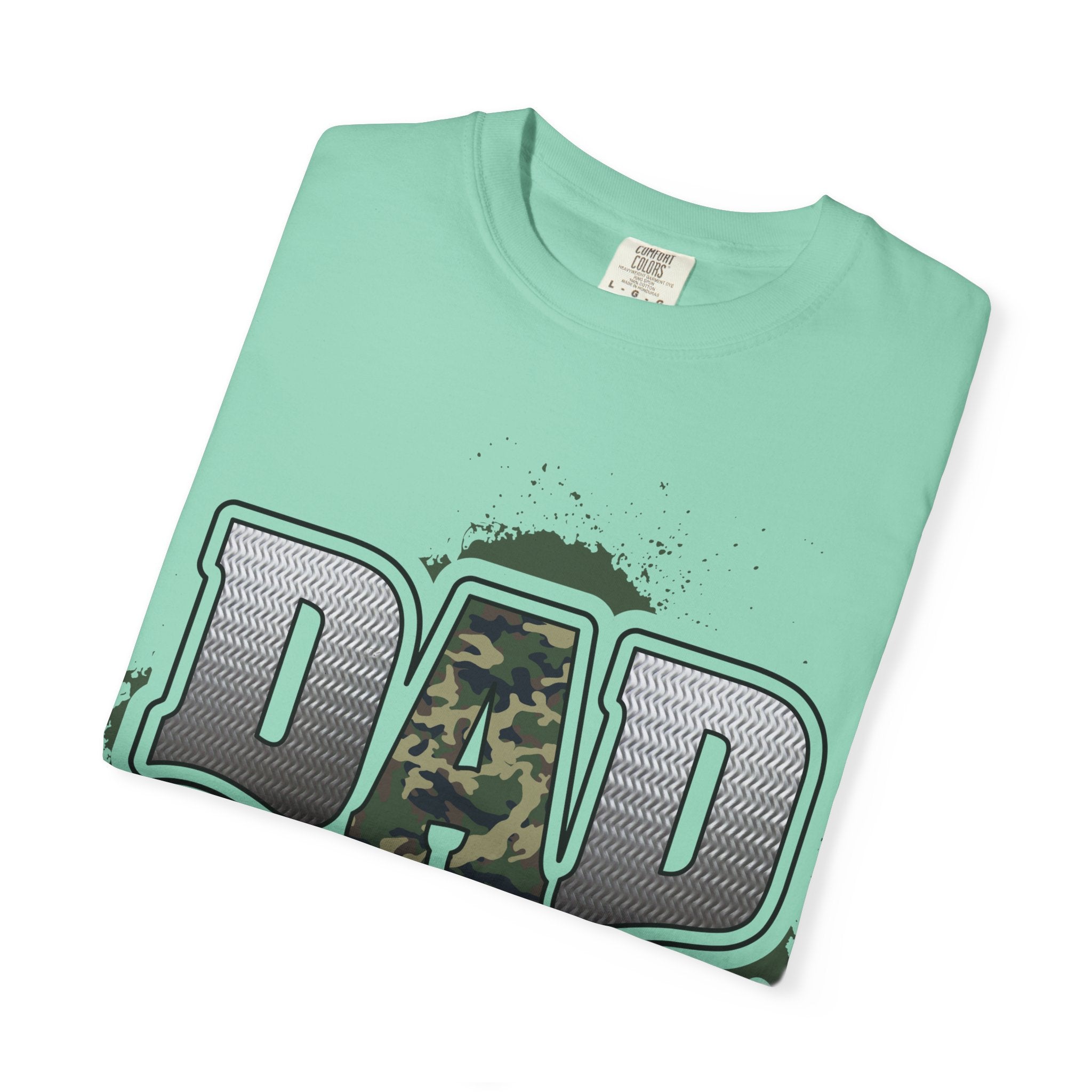 Dad I Love You Camo Graphic T-Shirt