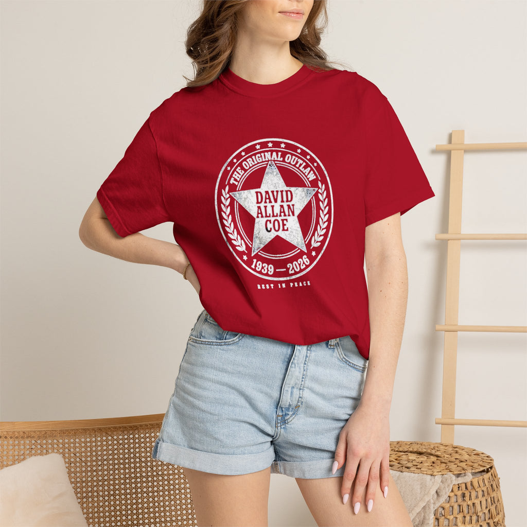 Distressed Star Seal T-Shirt — Vintage Americana Graphic Tee
