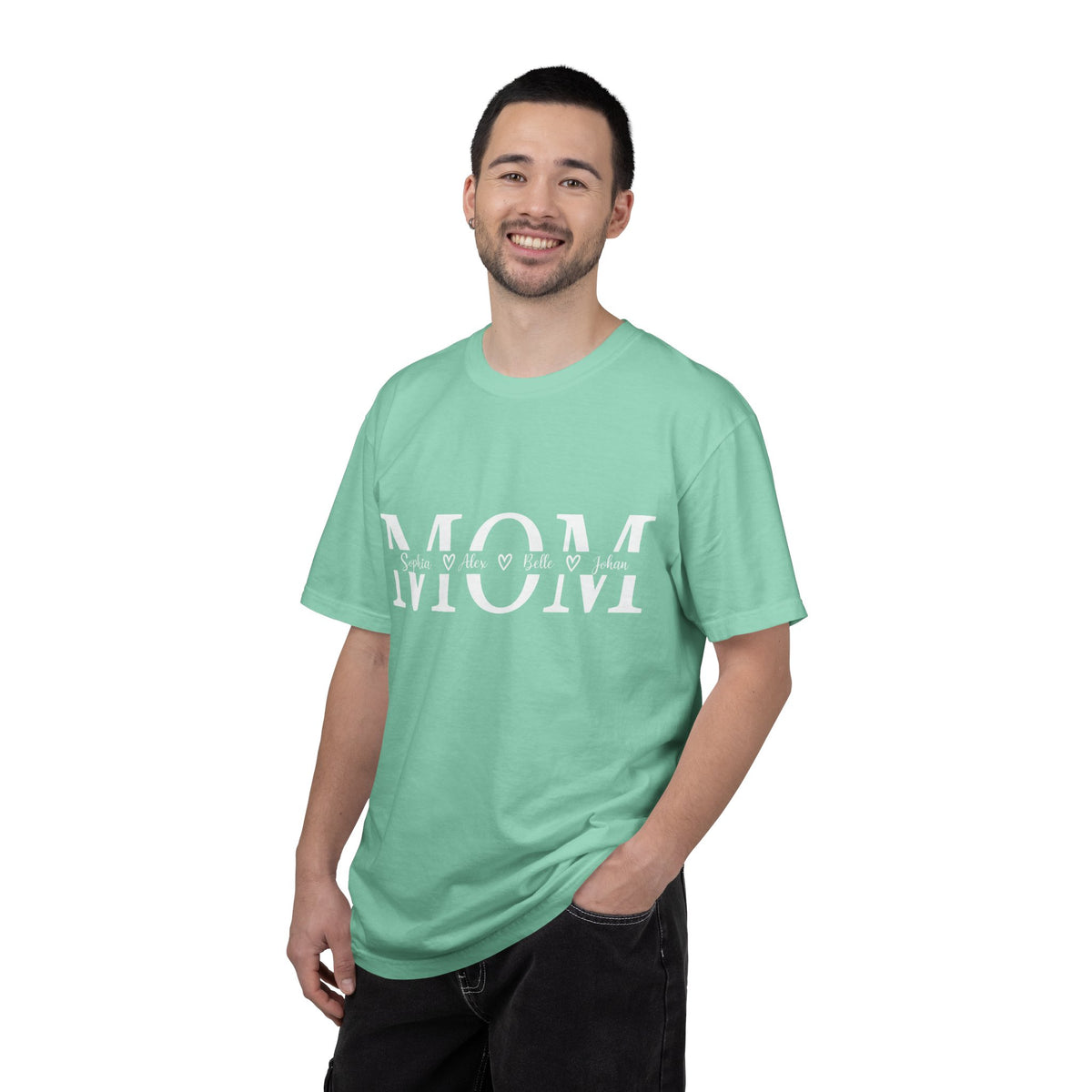 Classic White Garment-Dyed T-Shirt