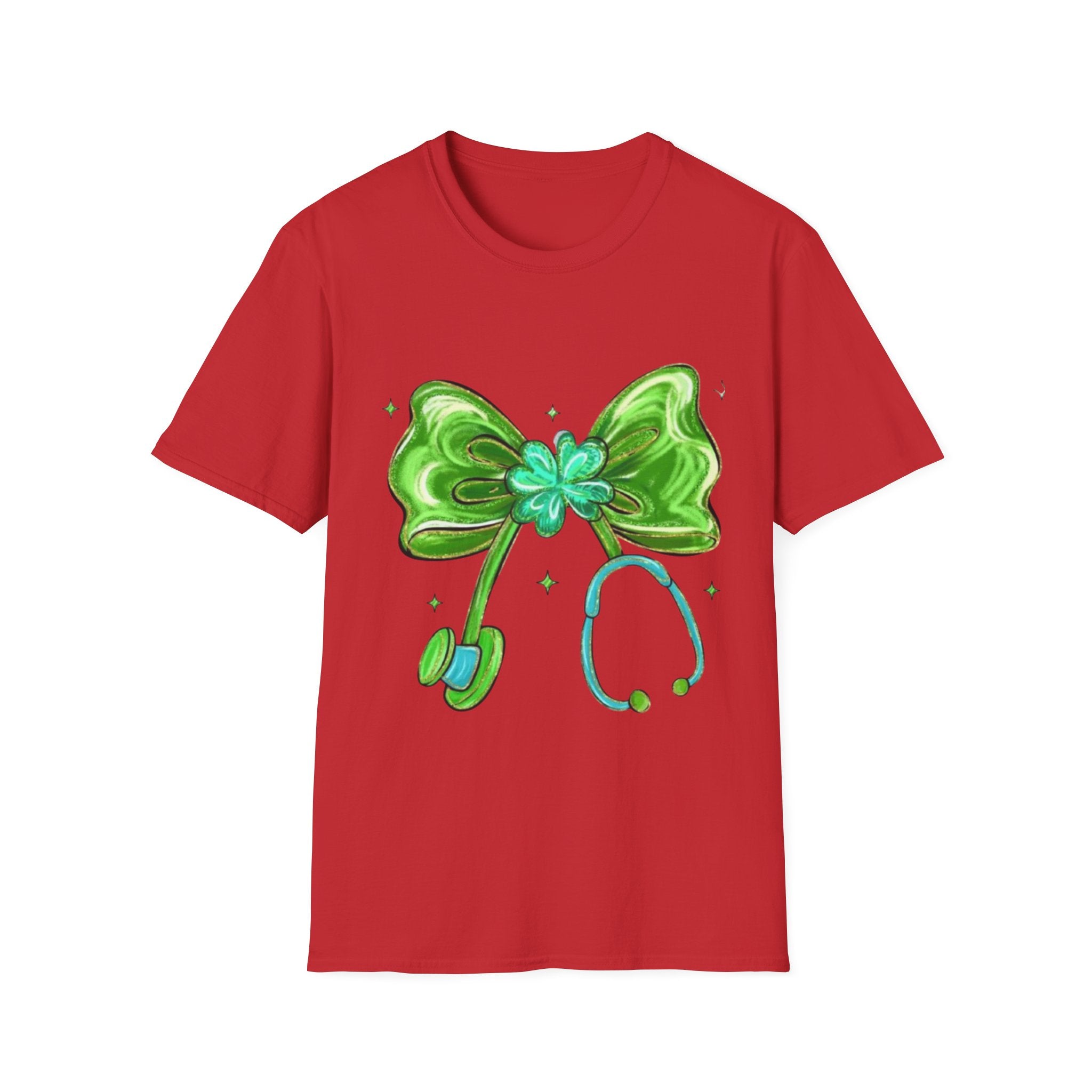 Nurse Shamrock Cotton Tee