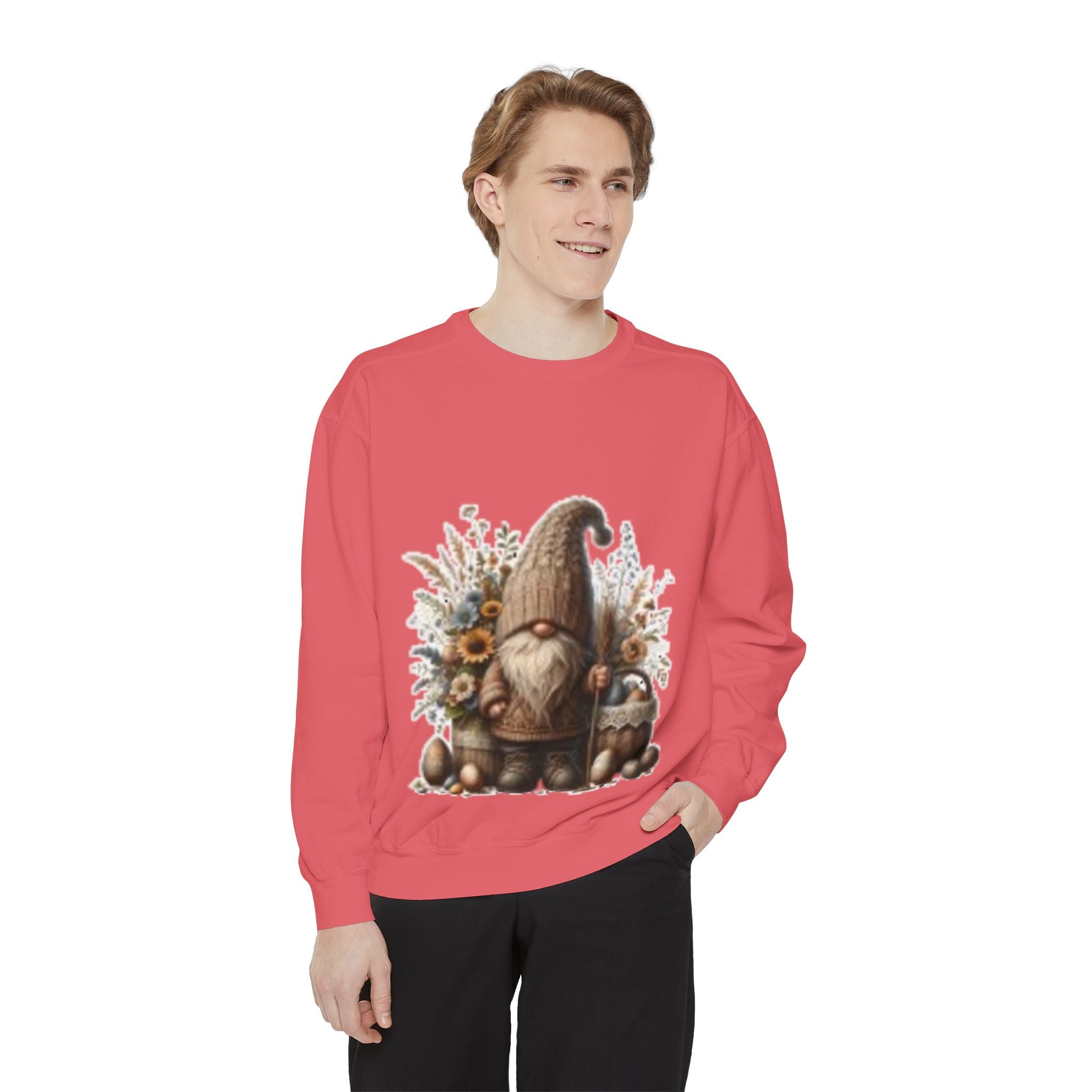 Garment-Dyed Cotton Sweatshirt