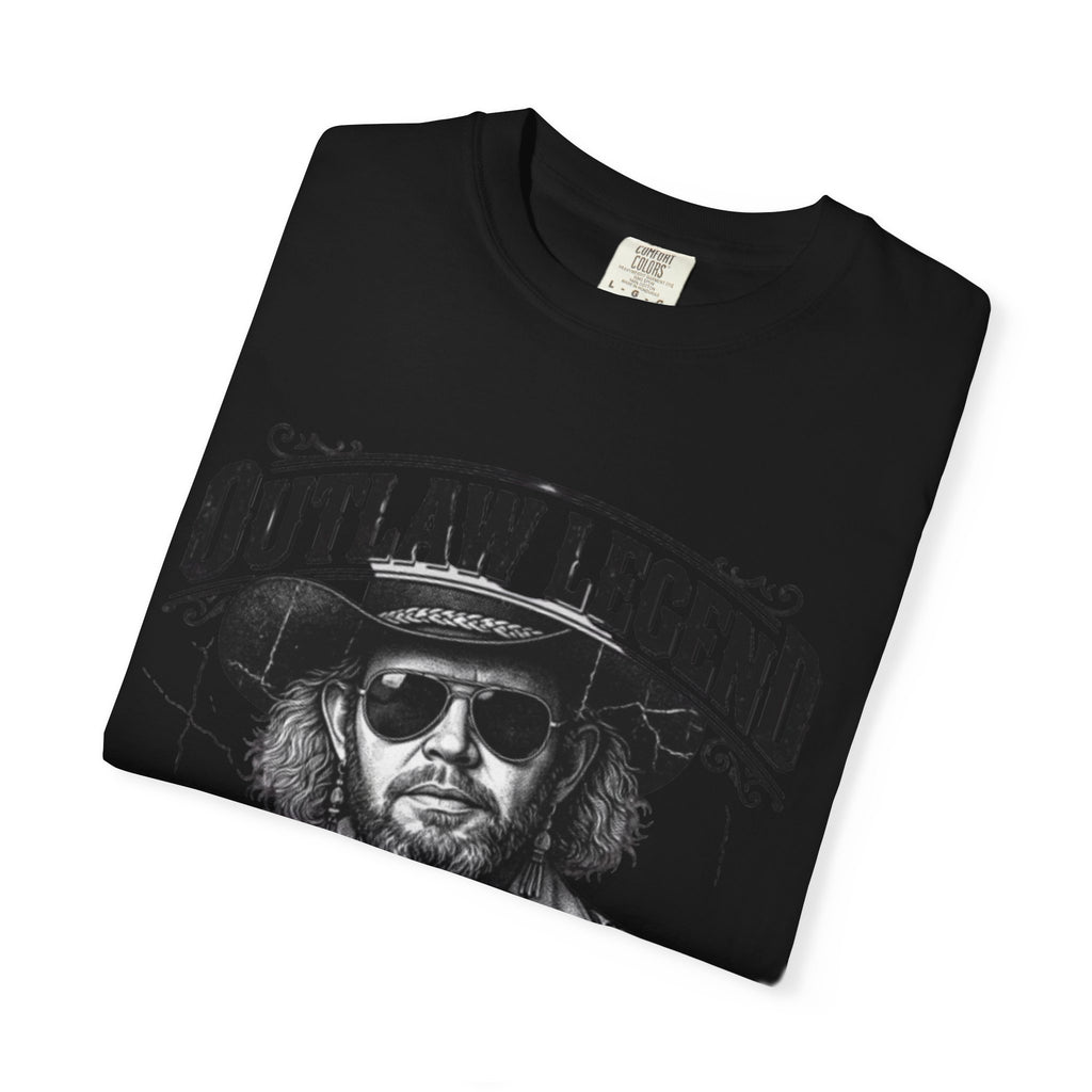 Outlaw Legend Tribute T-Shirt — David Allan Coe Memorial Graphic Tee