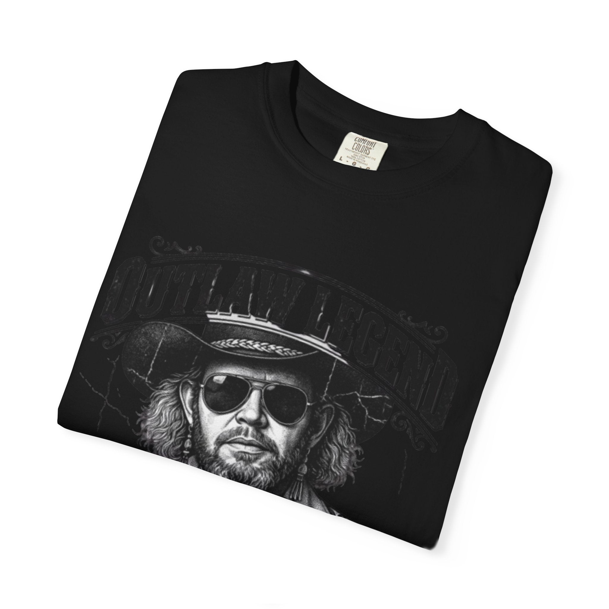 Outlaw Legend Tribute T-Shirt — David Allan Coe Memorial Graphic Tee