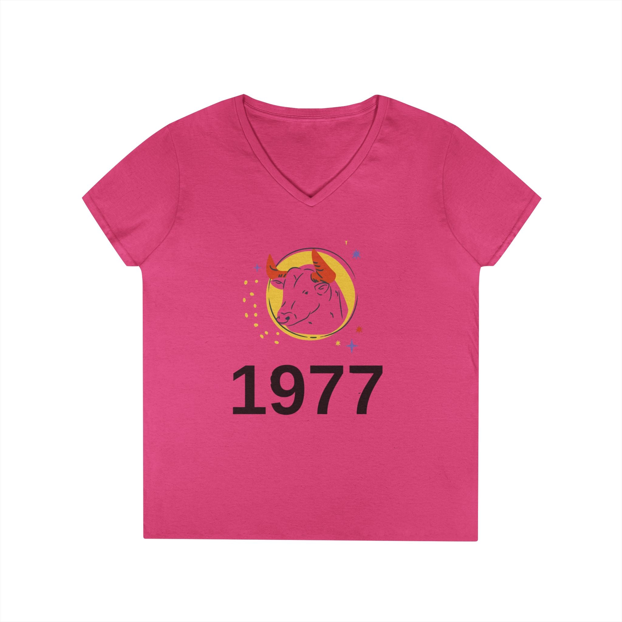 1977 Taurus Cotton V-Neck