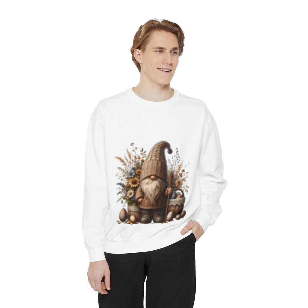 Garment-Dyed Cotton Sweatshirt