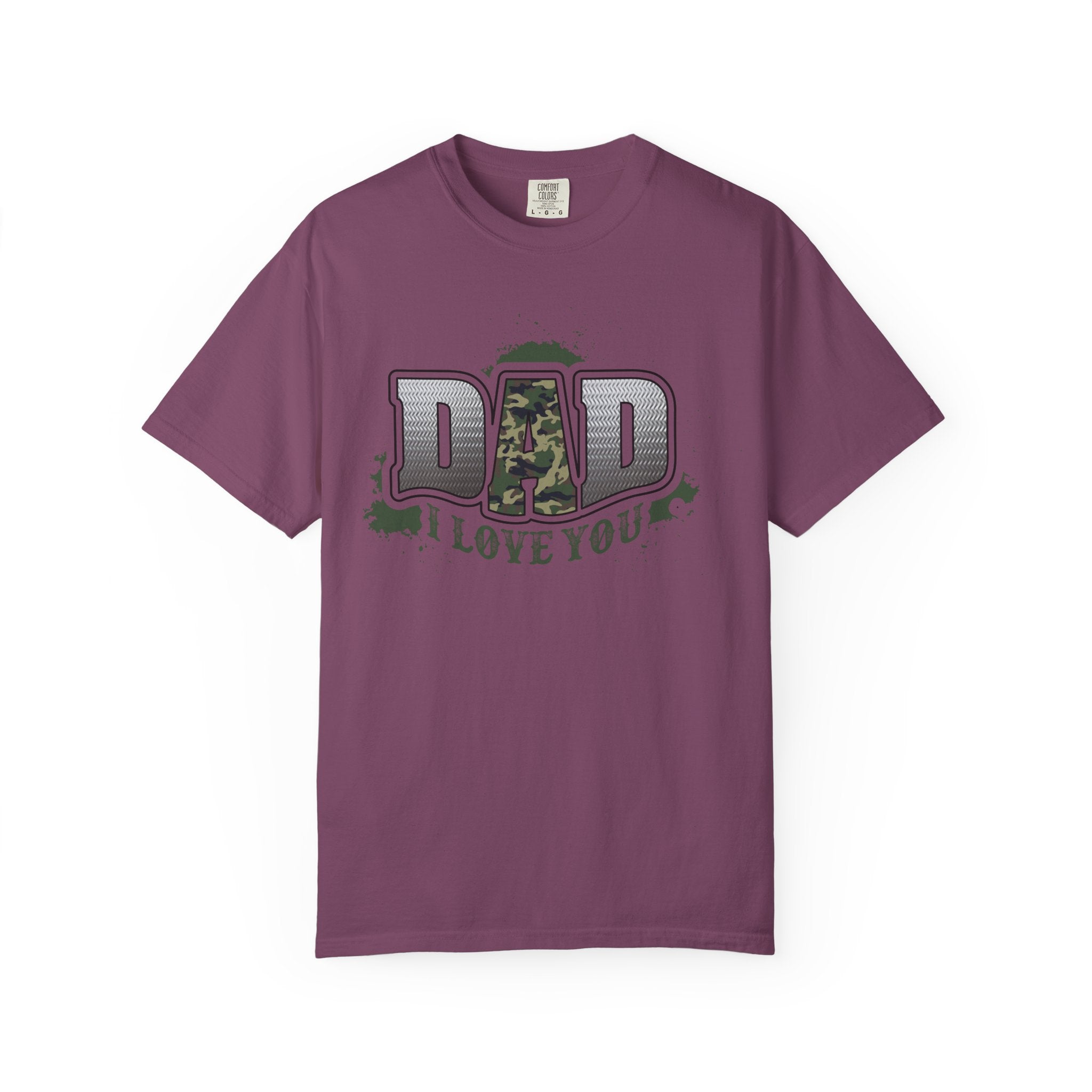 Dad I Love You Camo T-Shirt