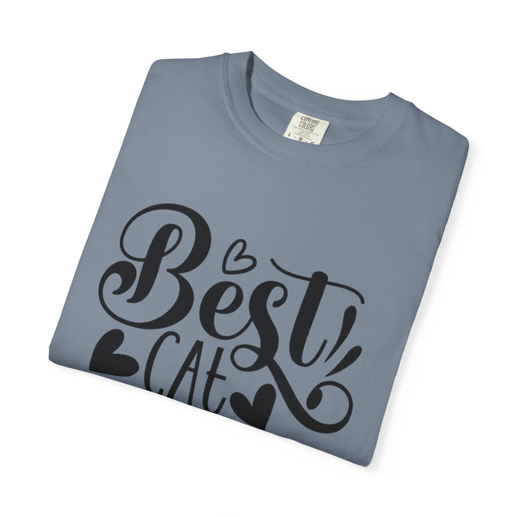 Garment-Dyed Cat Mom Tee
