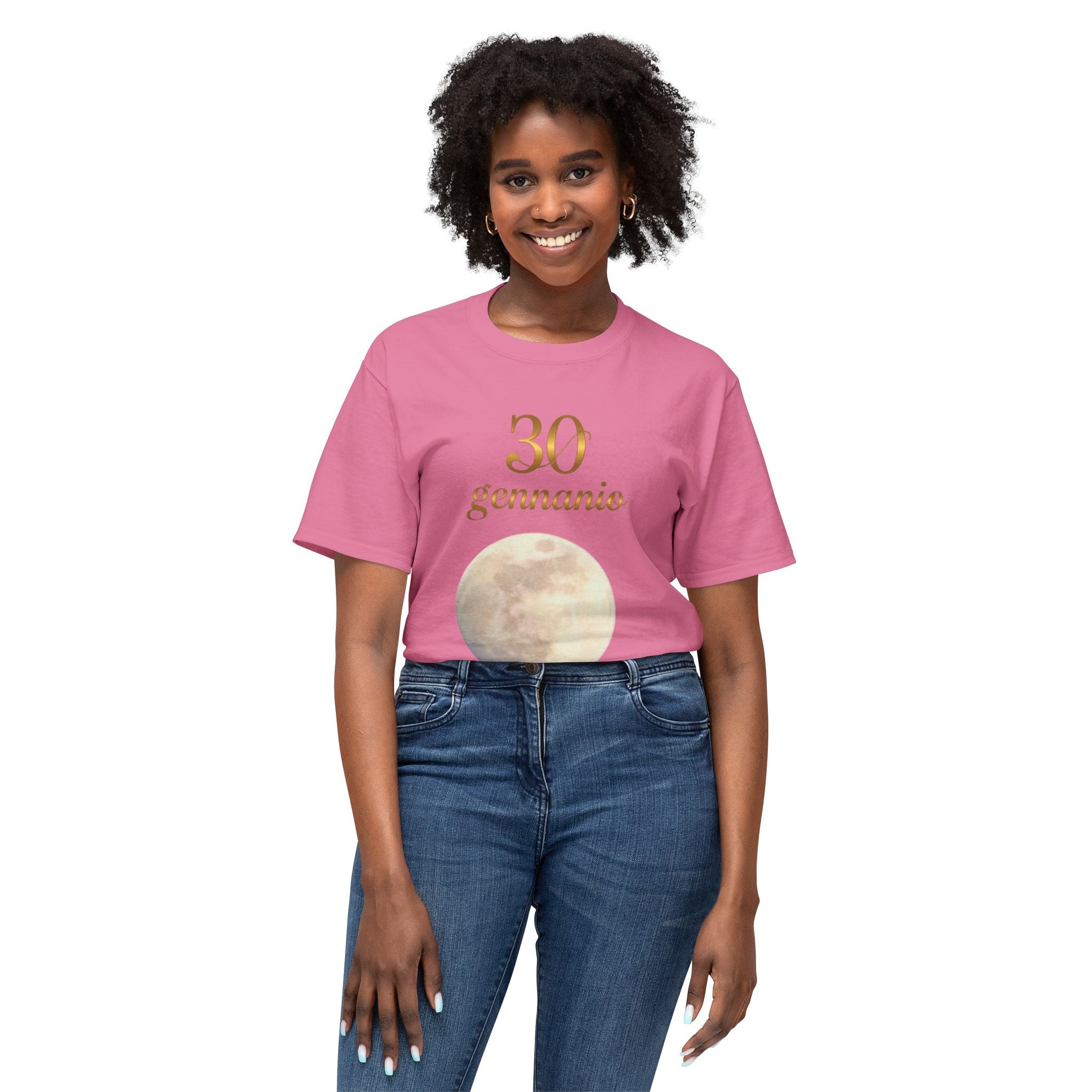 Moon Graphic Cotton Tee