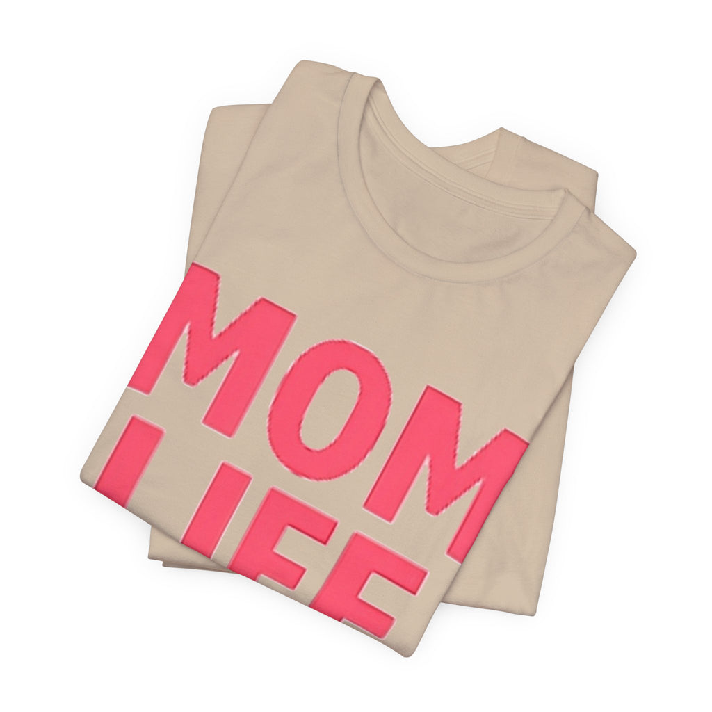 Soft Cotton Mom Life Tee