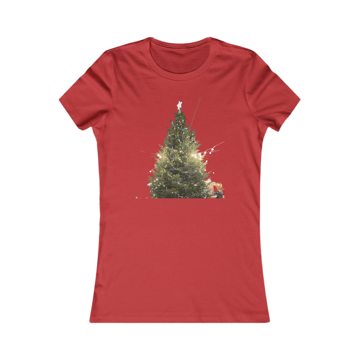 Christmas Tree Lights Women's Tee