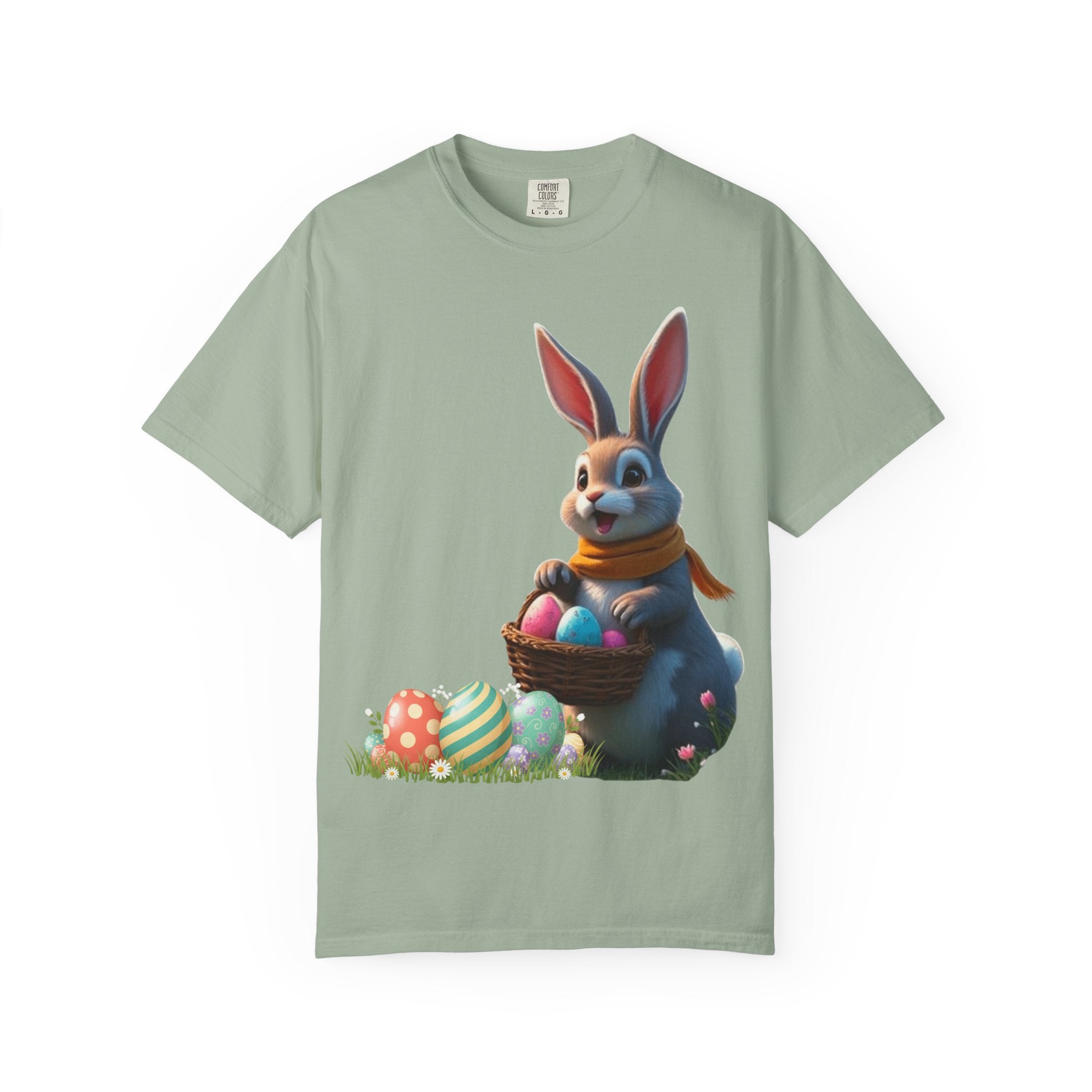 Garment-Dyed Easter Bunny Tee