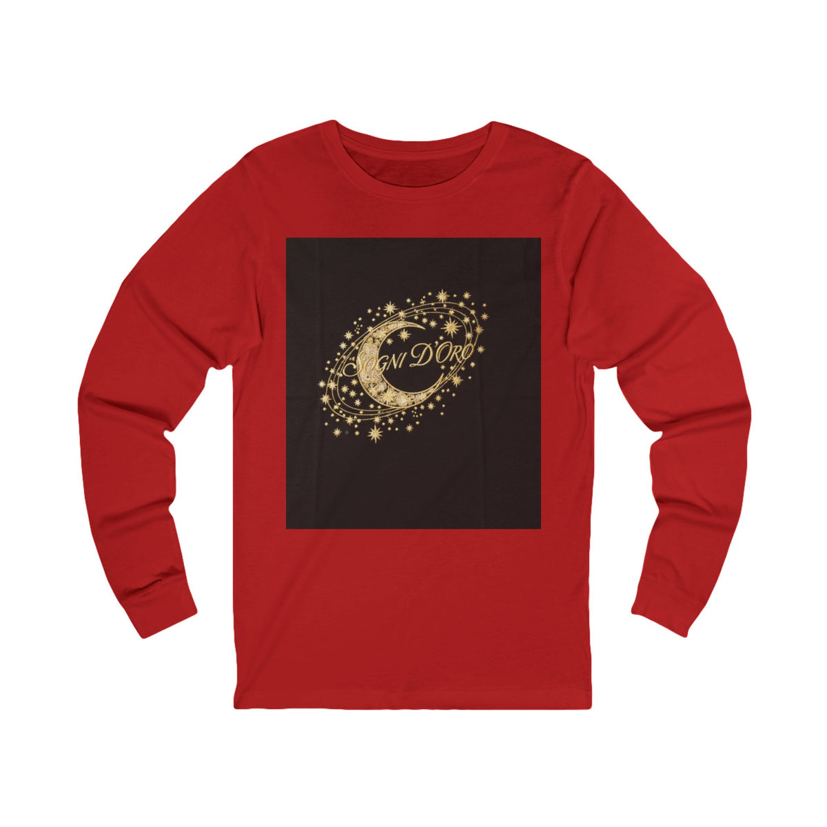 Turkish Text Long Sleeve Tee — "Ruya Gibi" Cotton Quality
