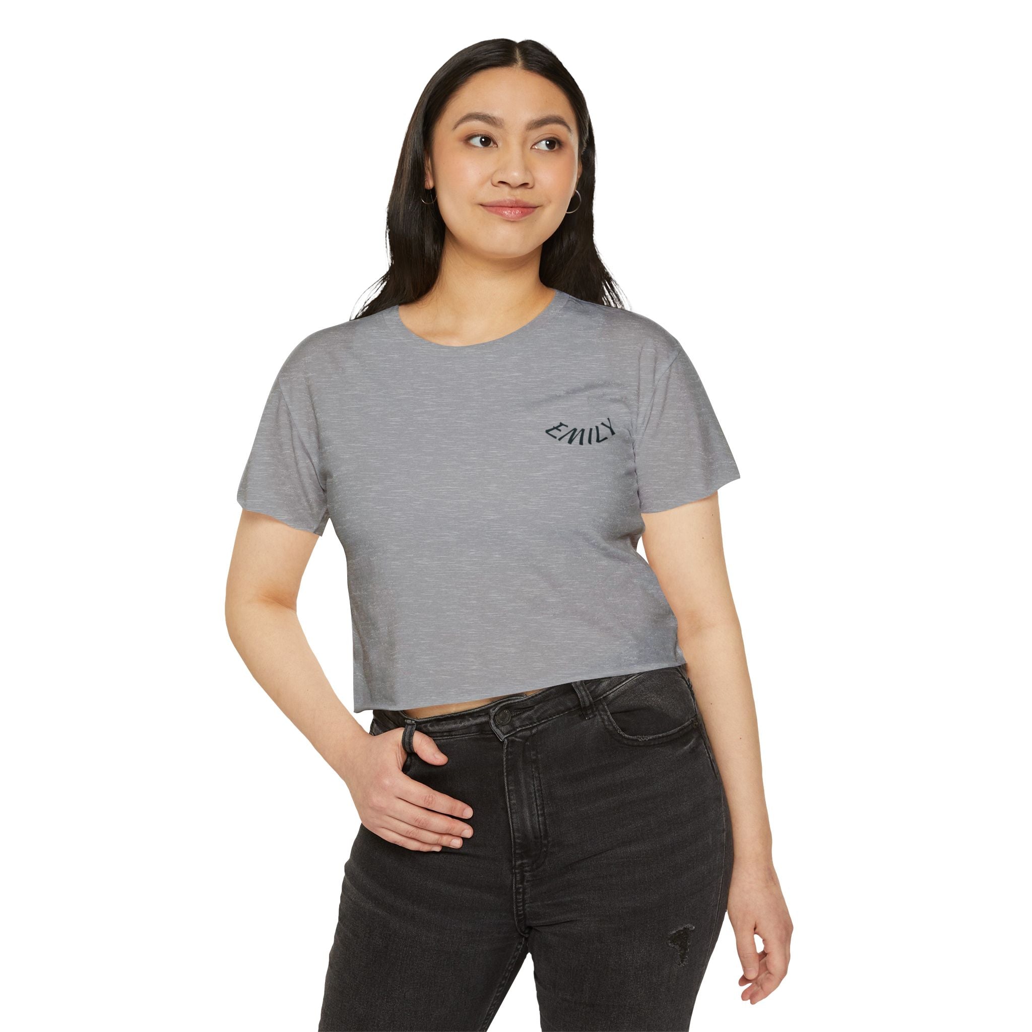 White Festival Crop Top