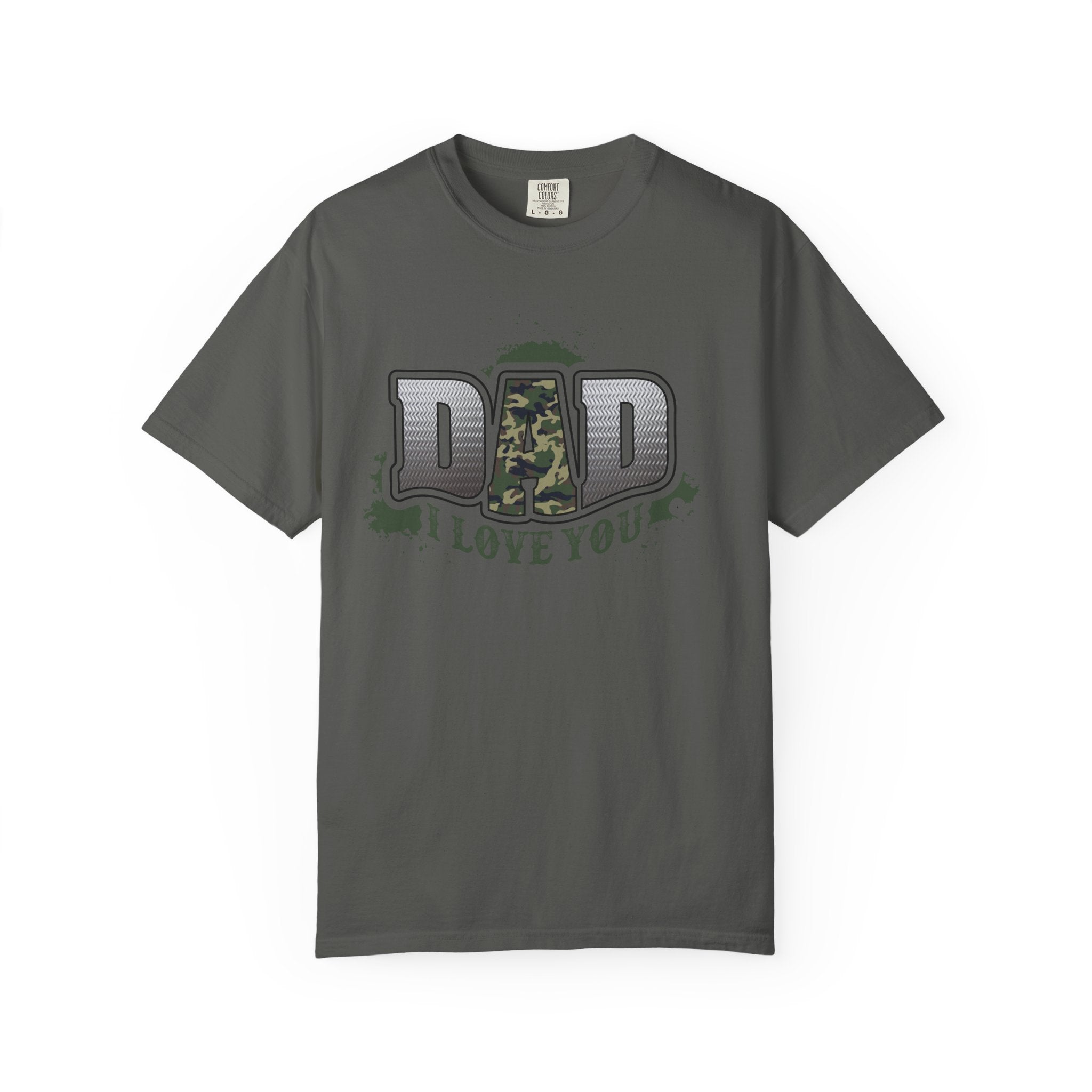 Dad I Love You Camo T-Shirt