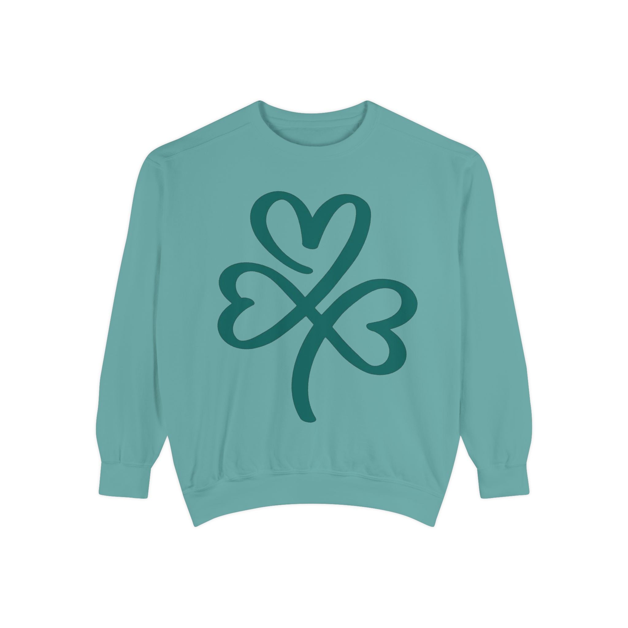 Heart Clover Cotton Sweatshirt