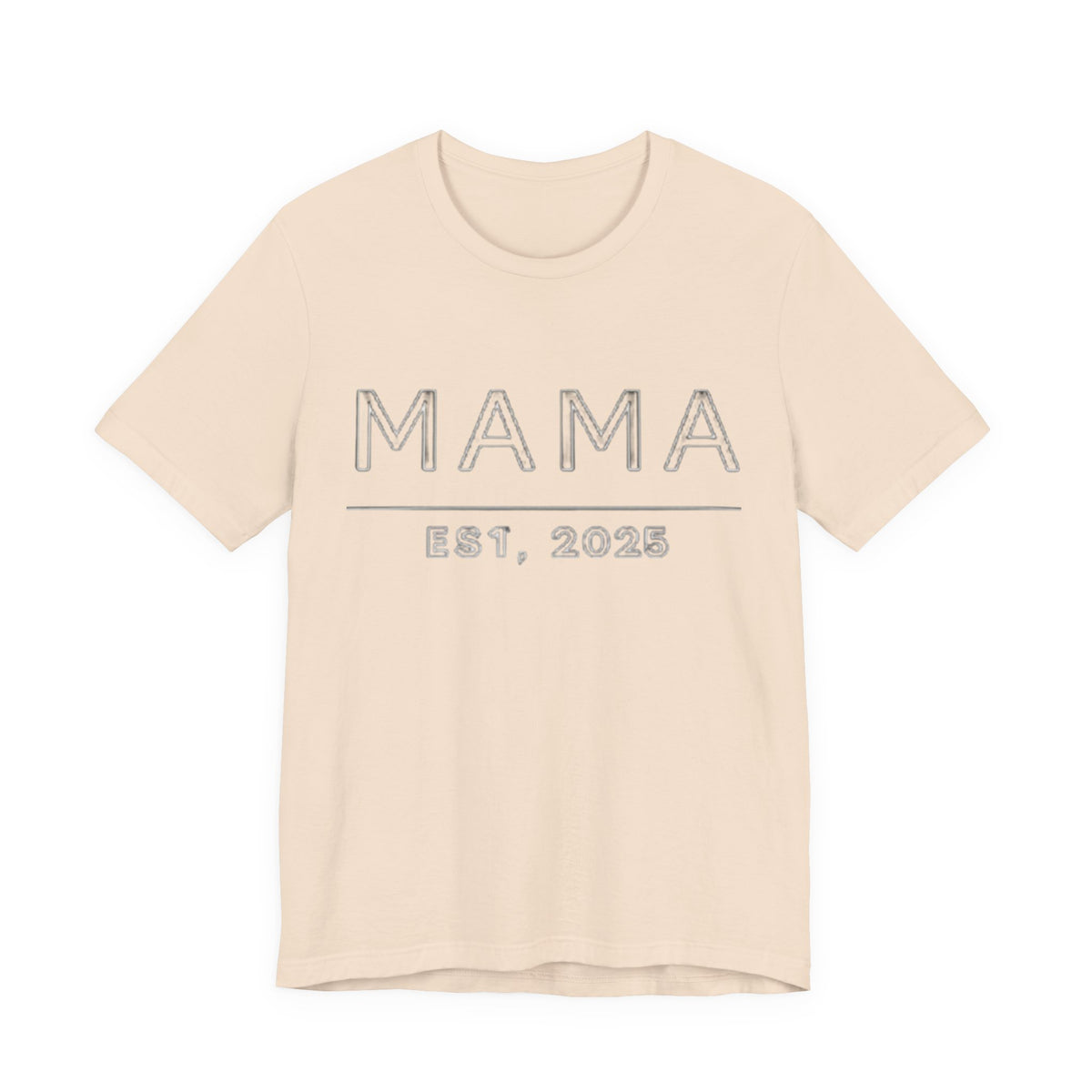 Mama Est. 2025 T‑Shirt — New Mom Graphic Tee