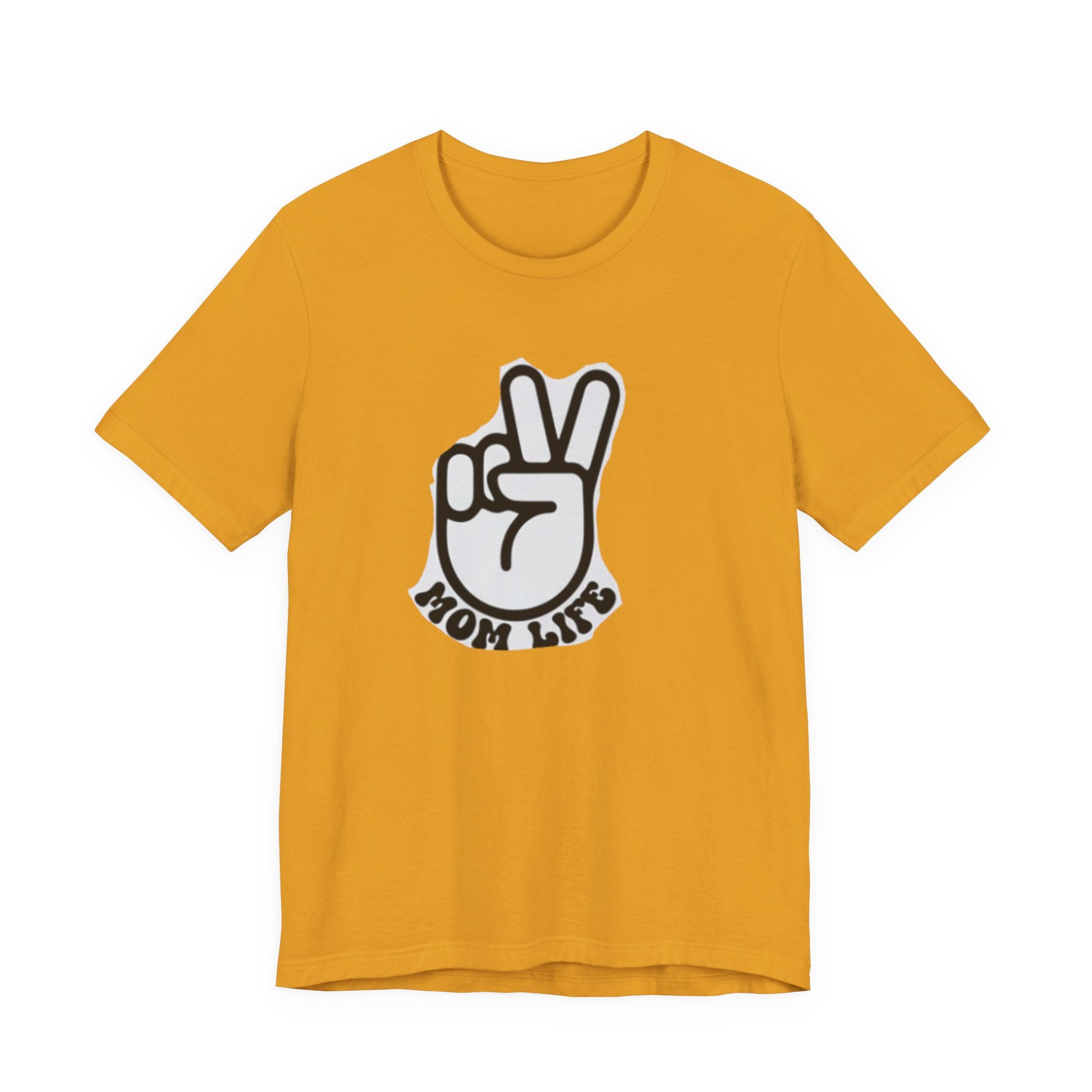 Mom Life Peace Sign T-Shirt