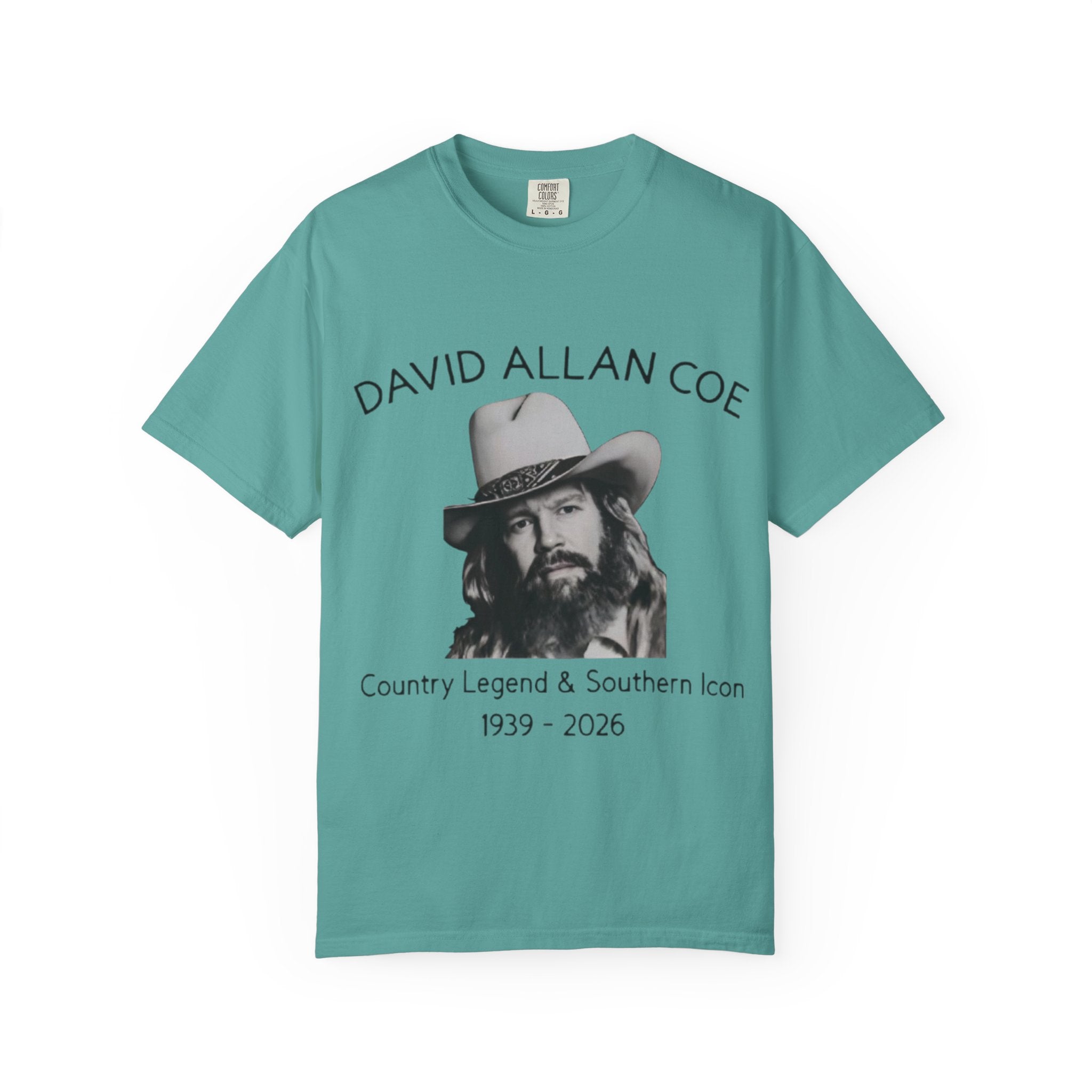 David Allan Coe Tribute T-Shirt – Vintage Cotton Memorial Tee