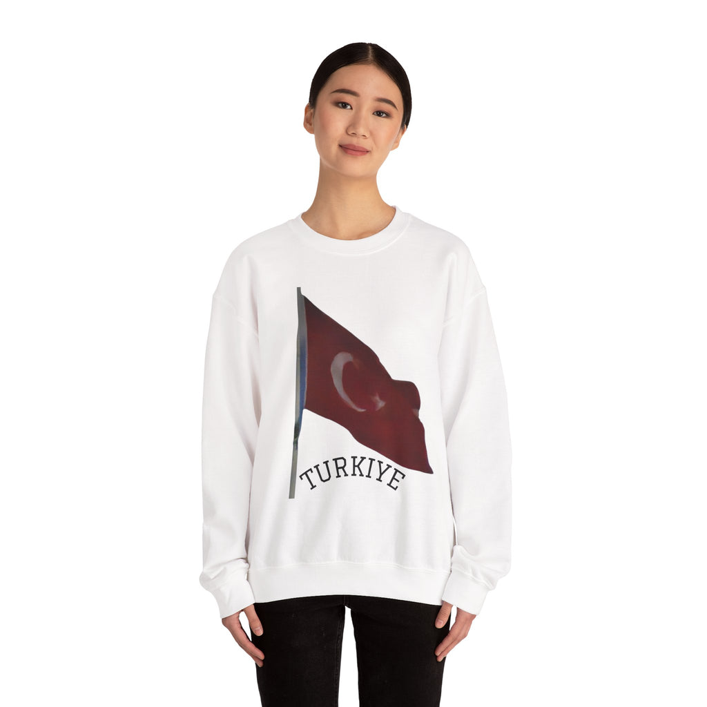 Turkish Flag Fleece Crewneck