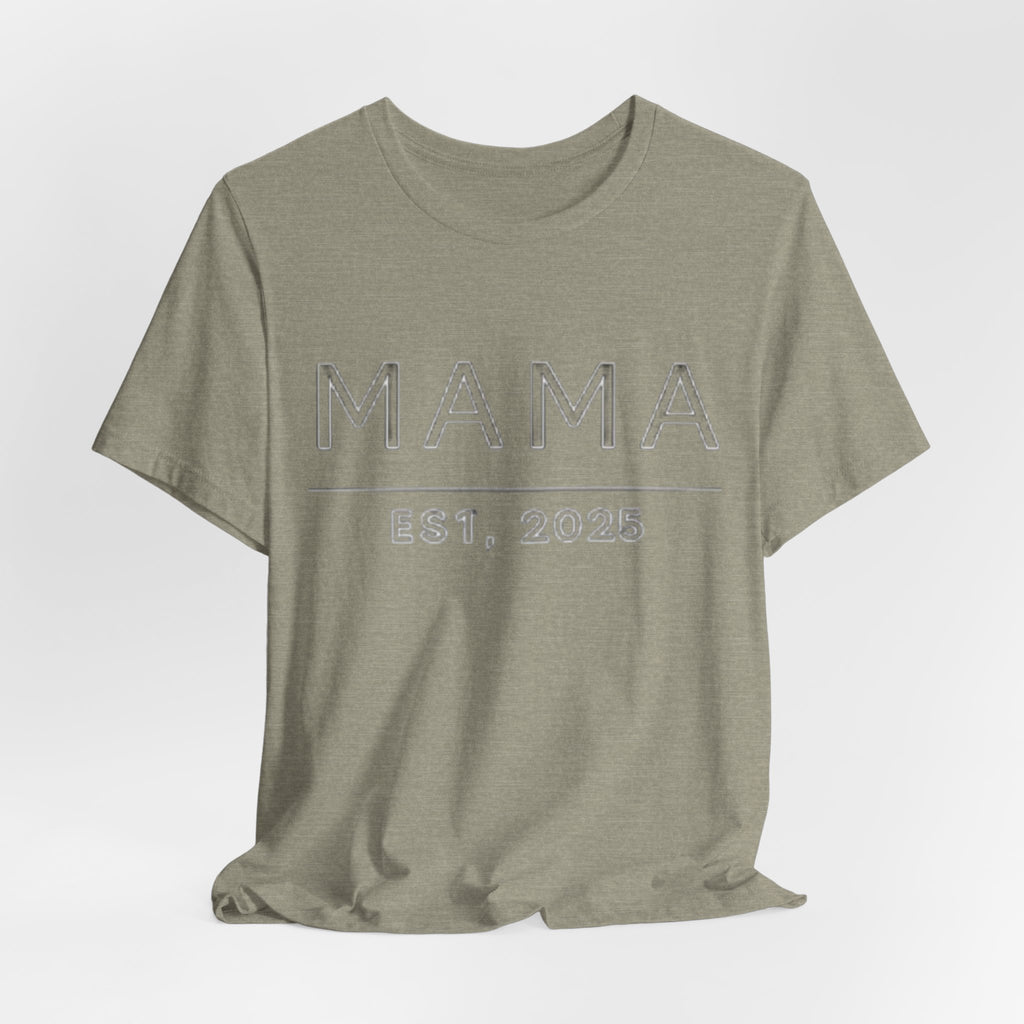 New Mom Cotton Graphic Tee