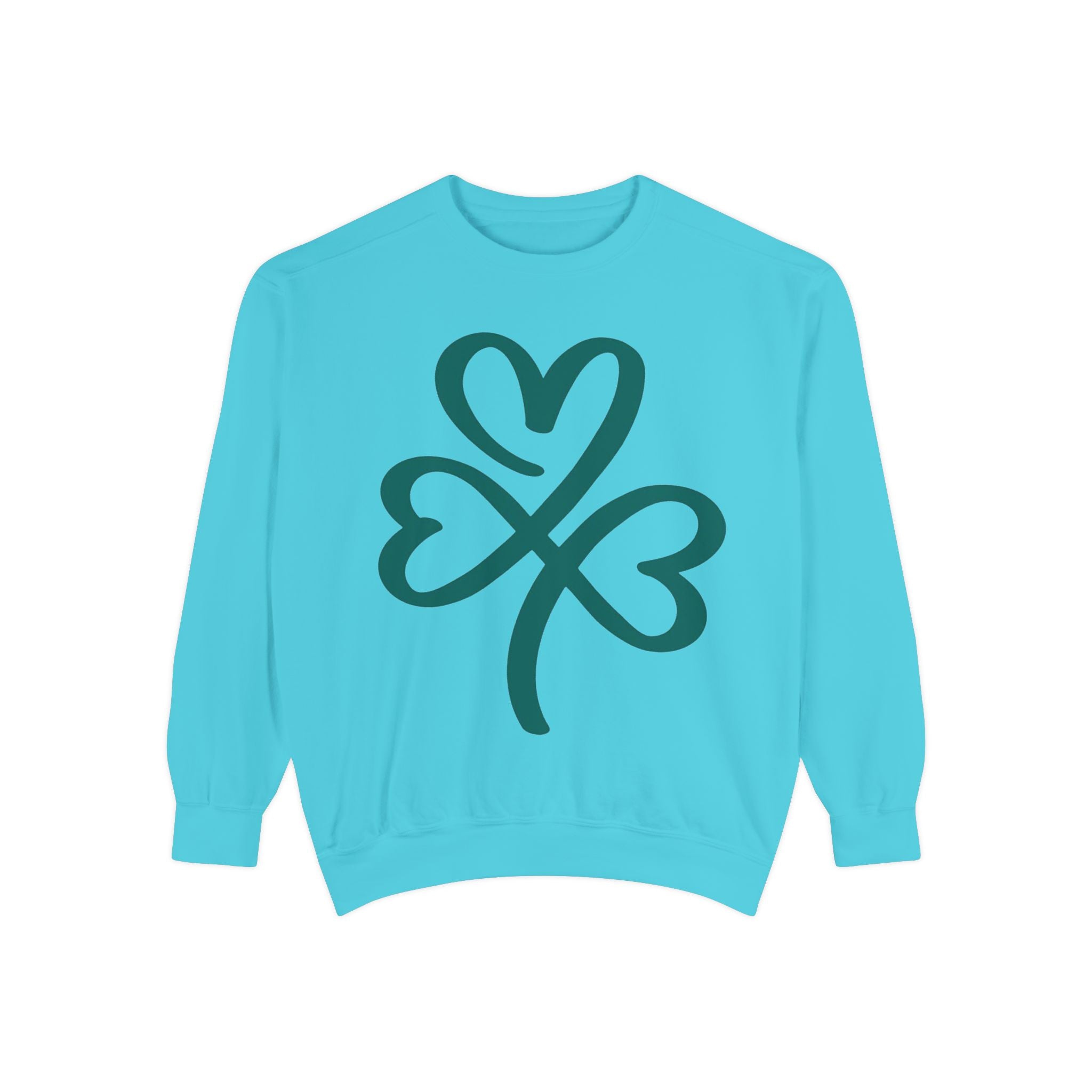 Heart Clover Cotton Sweatshirt