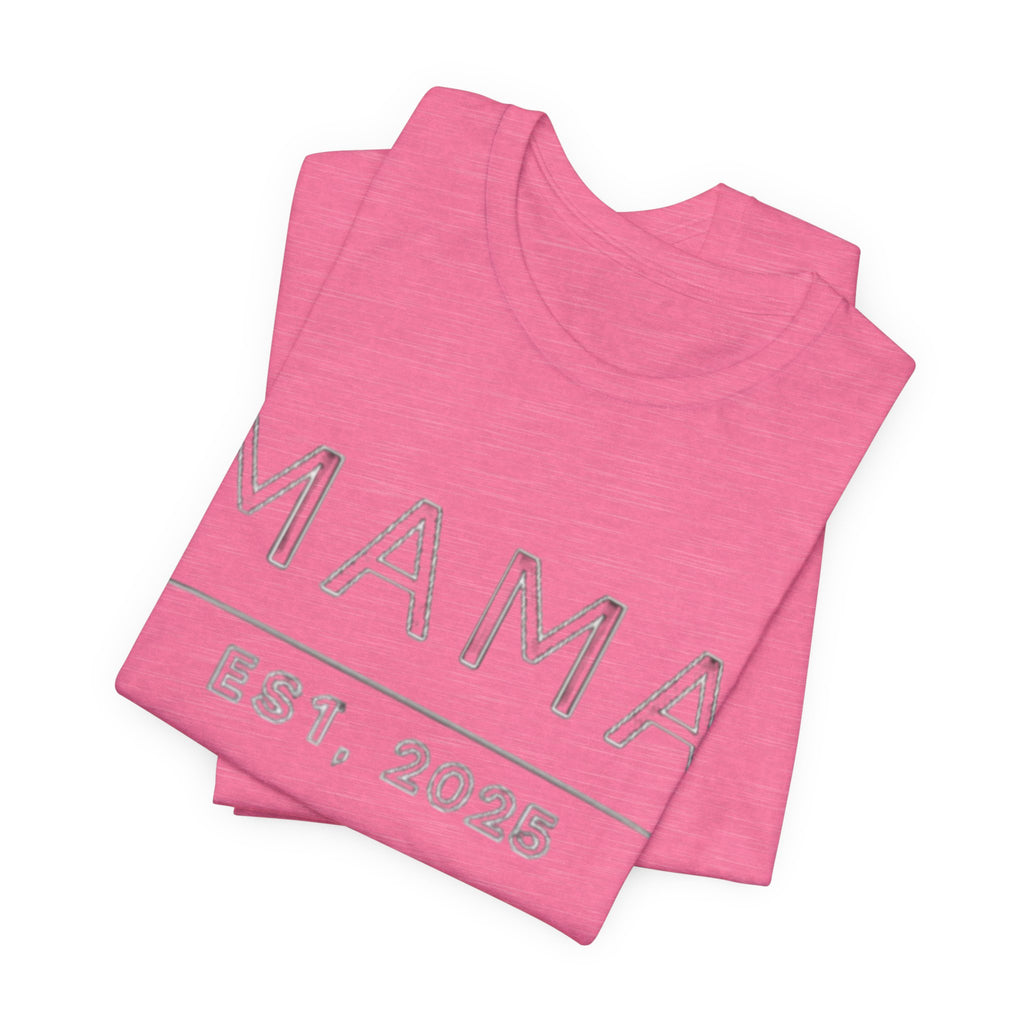 New Mom Cotton Graphic Tee