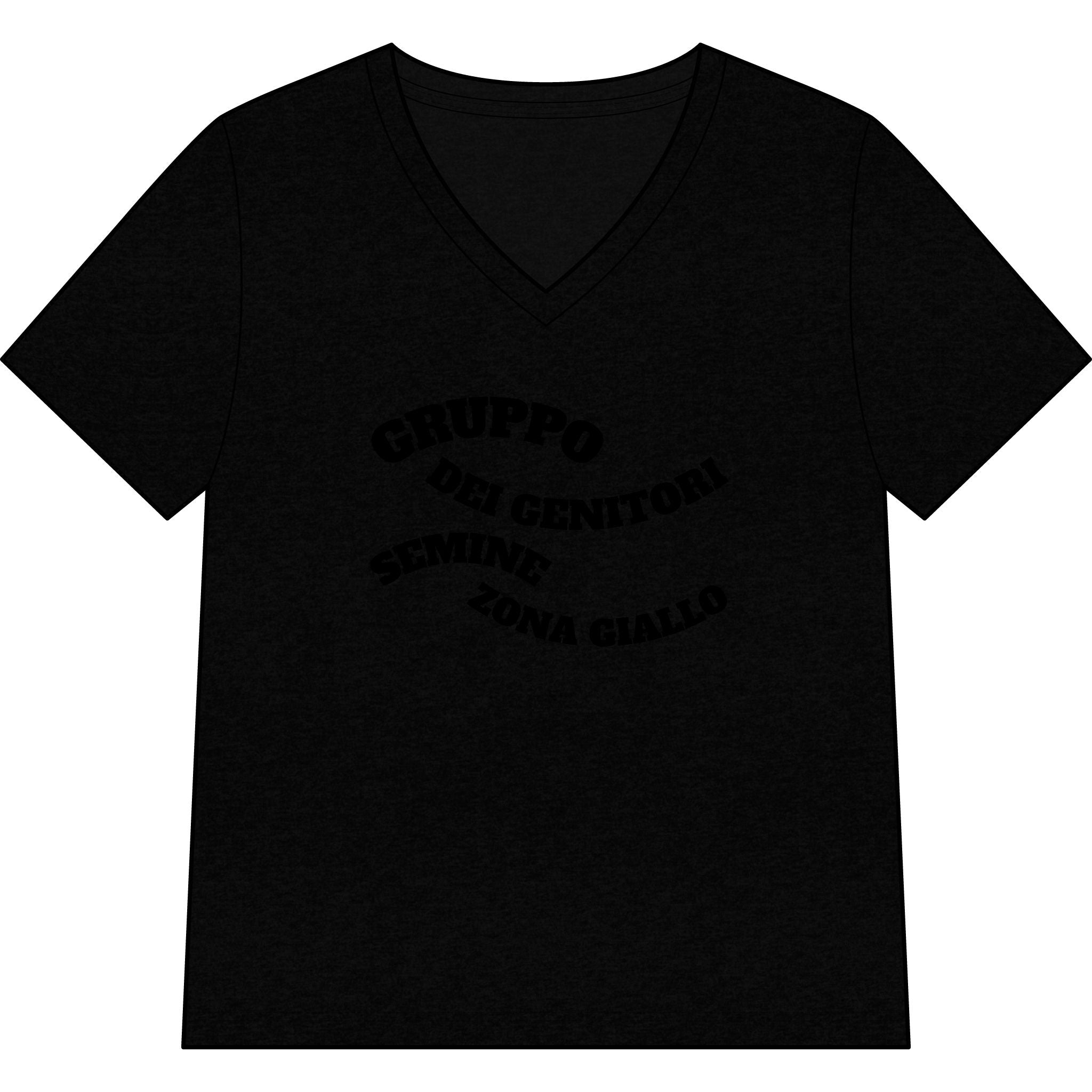 Women’s Relaxed Heather CVC V-Neck Tee